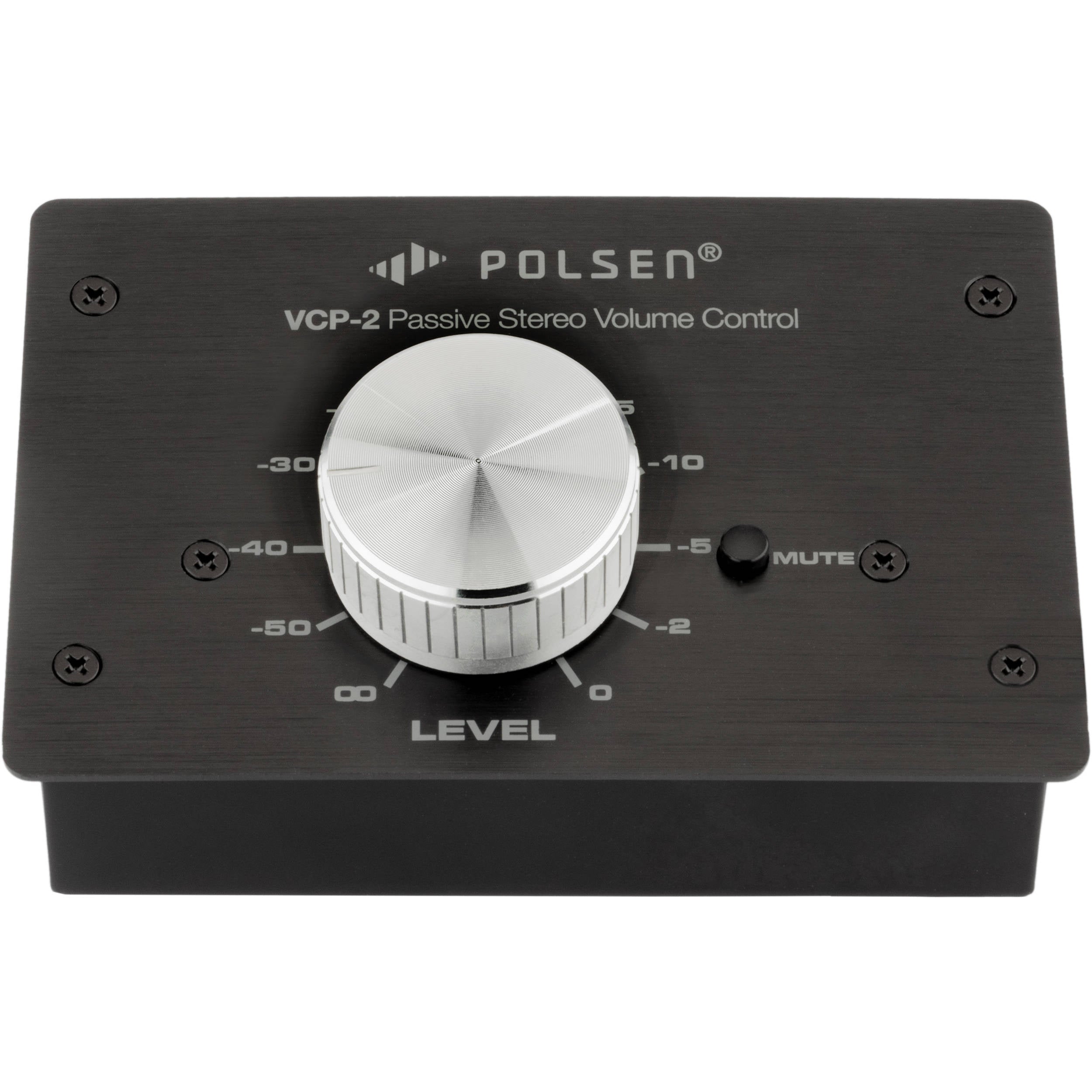 Polsen VCP-2 Passive Stereo Volume Controller for Powered Speakers