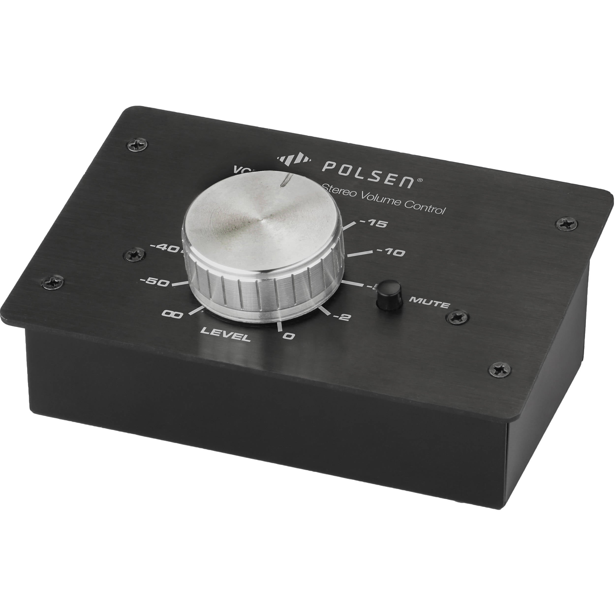 Polsen VCP-2 Passive Stereo Volume Controller for Powered Speakers