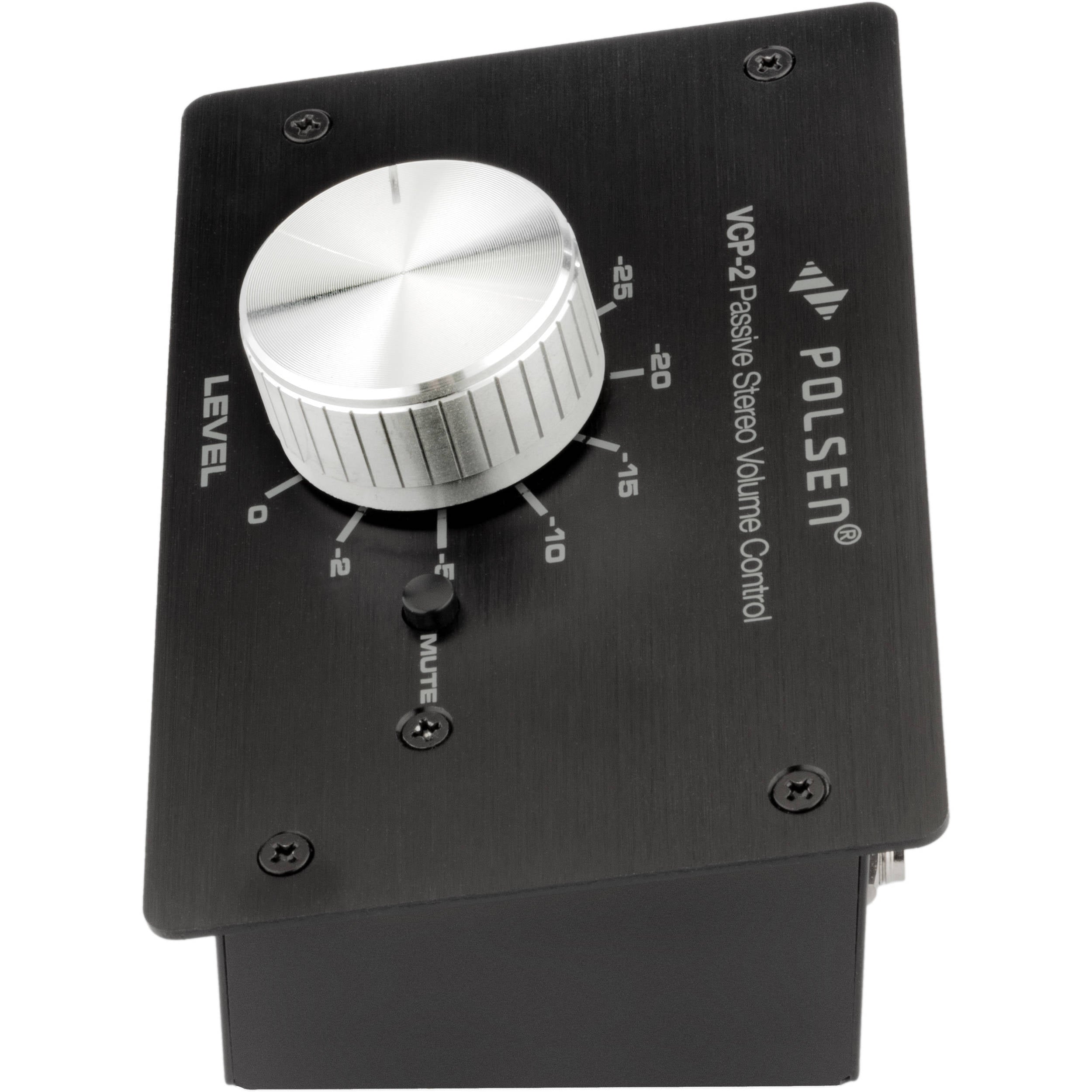Polsen VCP-2 Passive Stereo Volume Controller for Powered Speakers