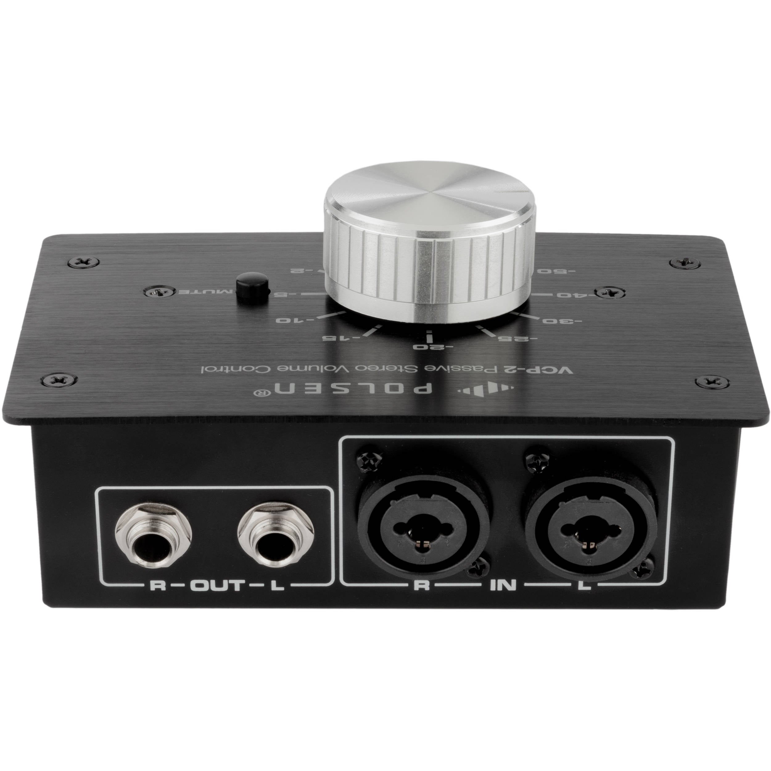 Polsen VCP-2 Passive Stereo Volume Controller for Powered Speakers