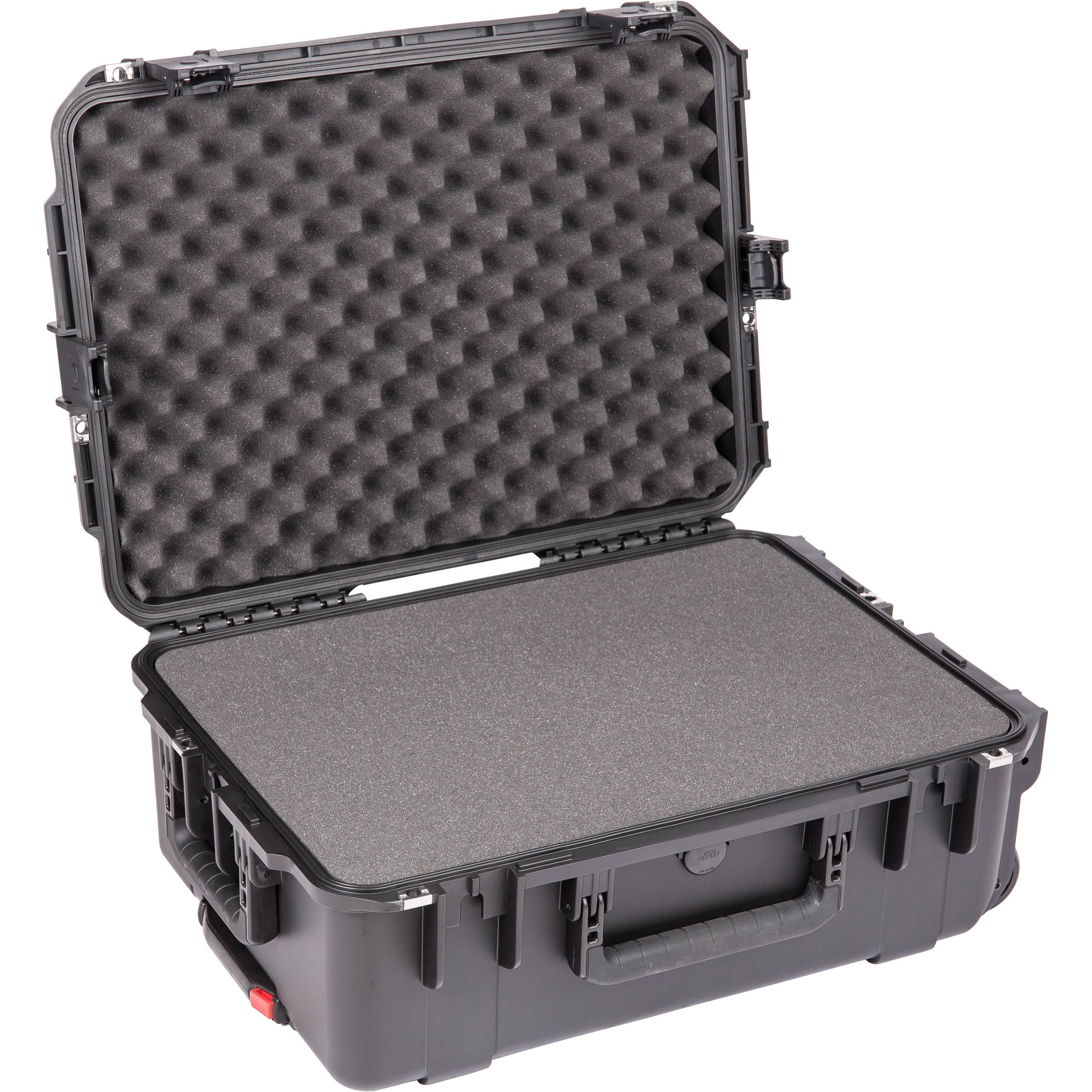 SKB iSeries 2215-8 Waterproof Utility Case with Wheels and Cubed Foam (Black)