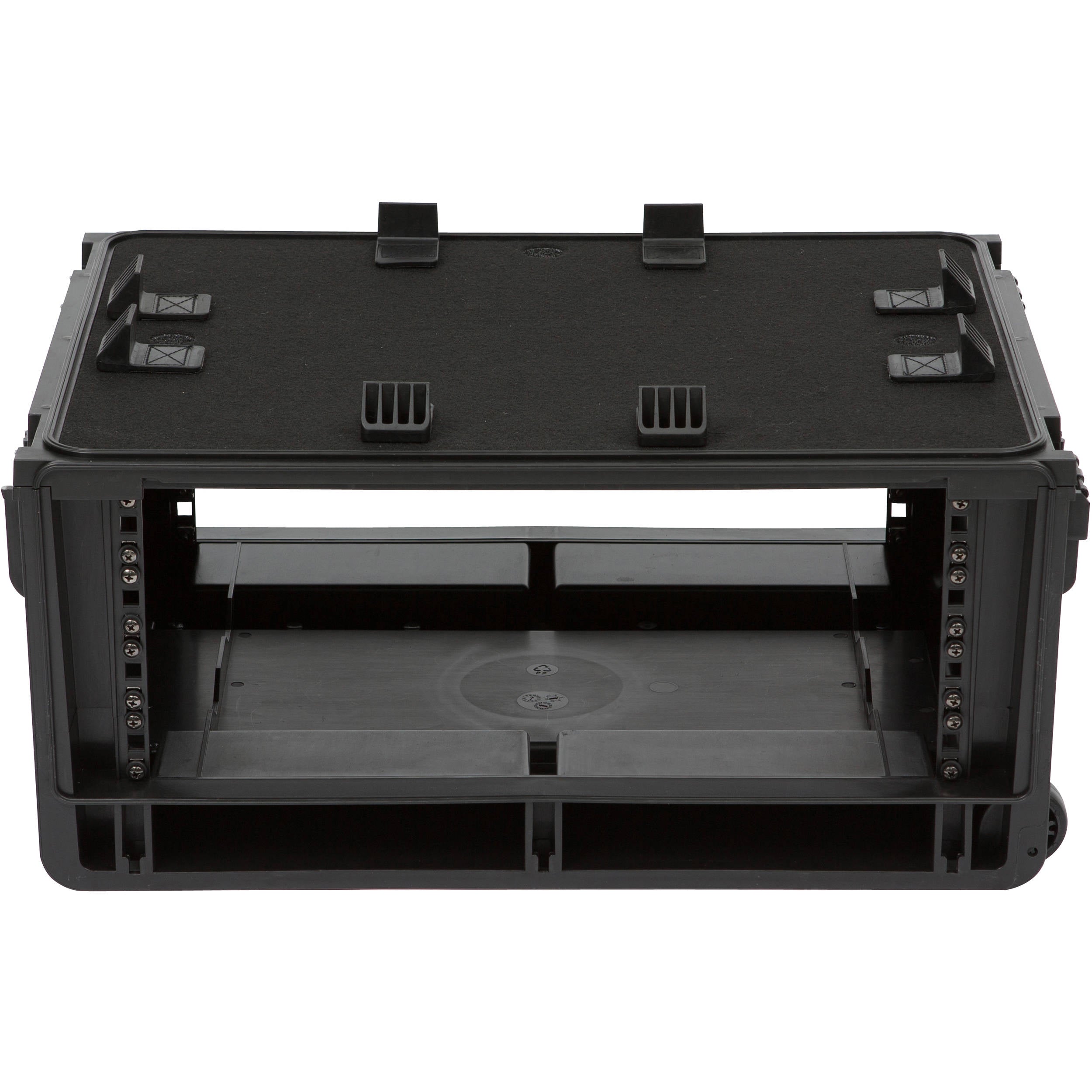 SKB Injection-Molded 4-RU Studio Flyer Rack Case