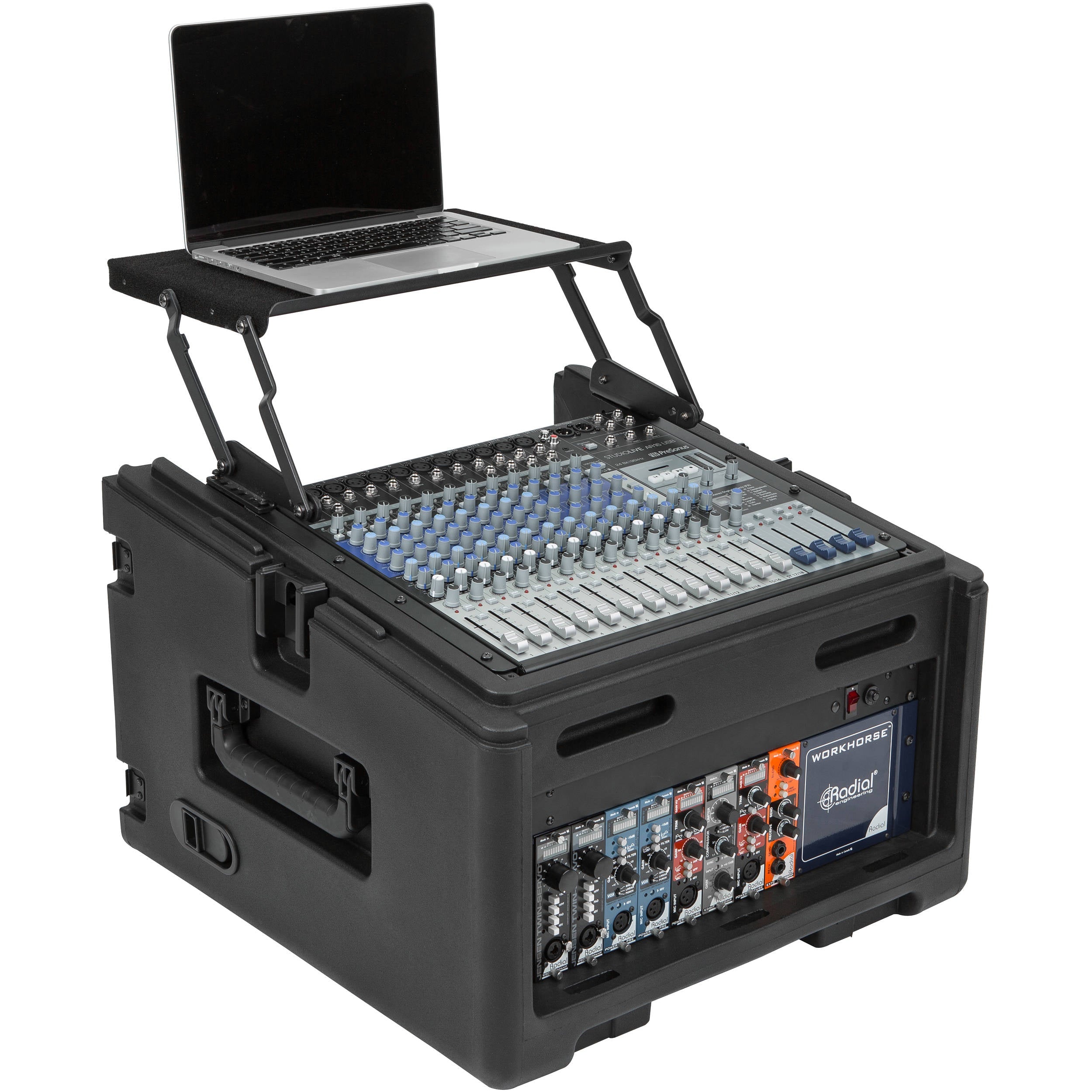 SKB 10 x 4 Compact Rolling Rig (10 RU x 4 RU)