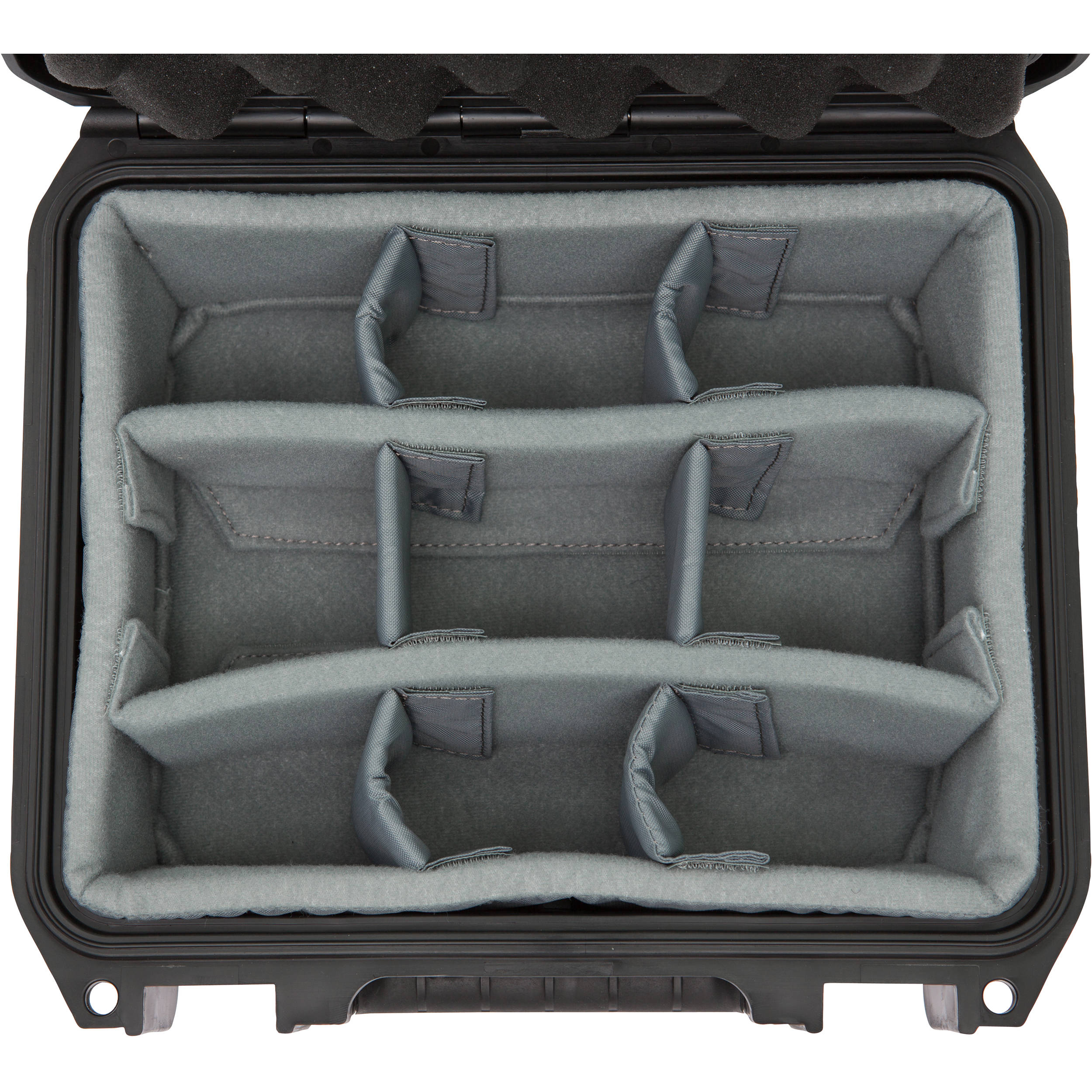 SKB 3I-0907-4-DT Small Mil-Std Waterproof Case 4" Deep with Think Tank Designed Dividers (Black)