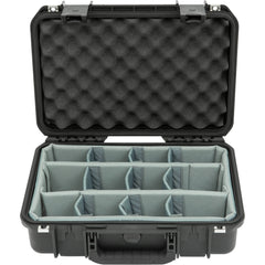 SKB 3I-1610-5DT Mil-Std Waterproof Case 5" Deep with Think Tank Designed Dividers (Black)