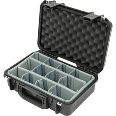 SKB 3I-1610-5DT Mil-Std Waterproof Case 5" Deep with Think Tank Designed Dividers (Black)