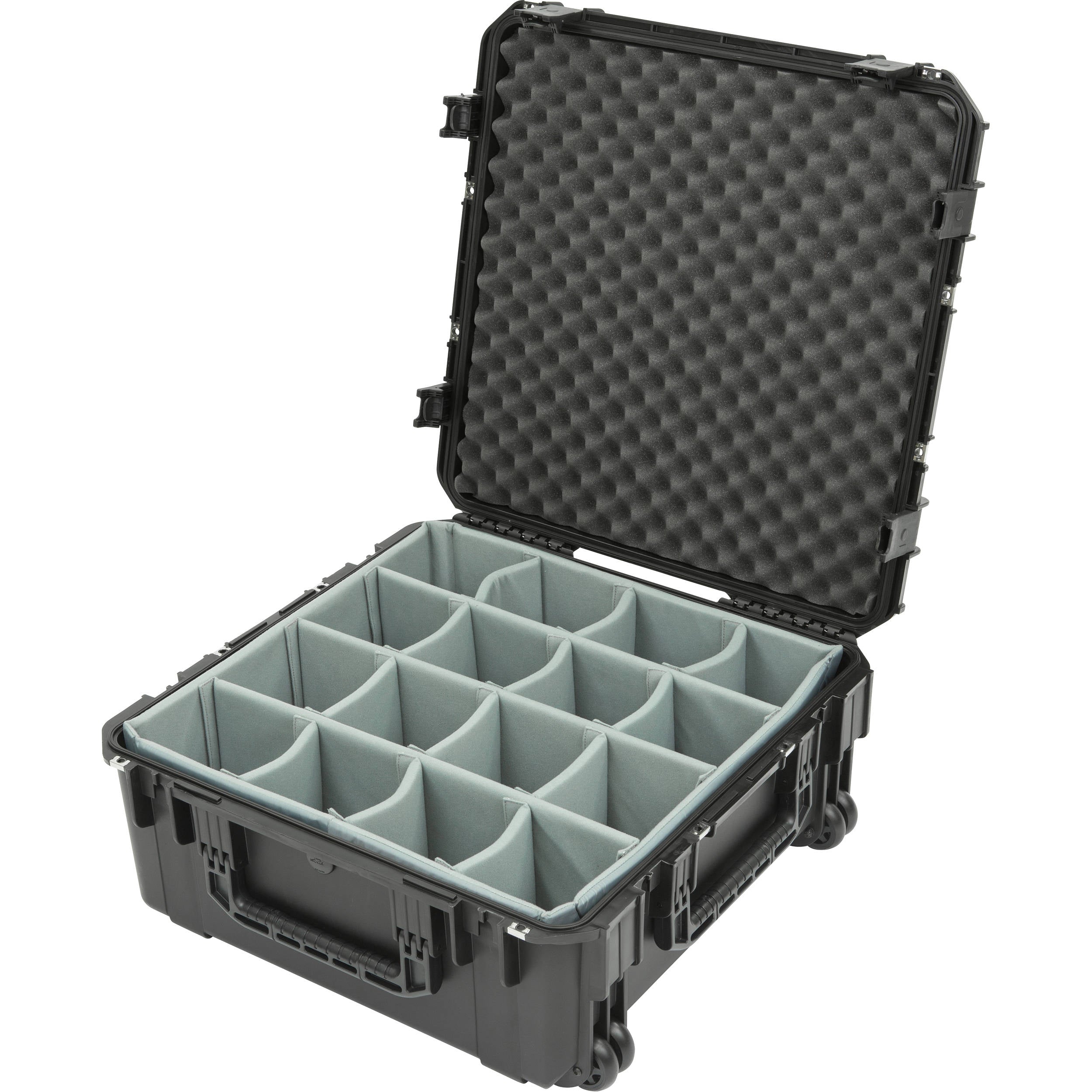 SKB 2424-10 Wheeled Case with Think Tank Designed Dividers (Black)