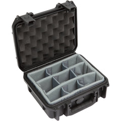 SKB 3I-0907-4-DT Small Mil-Std Waterproof Case 4" Deep with Think Tank Designed Dividers (Black)