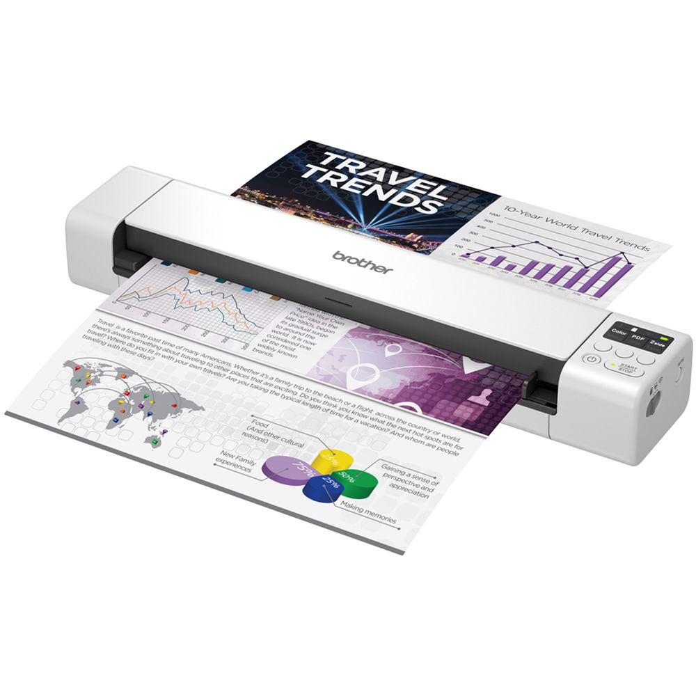 Brother DS940DW Duplex and Wireless Compact Mobile Document Scanner