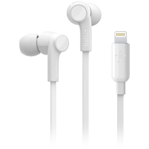 Belkin RockStar In-Ear Headphones with USB Type-C Connector (White)