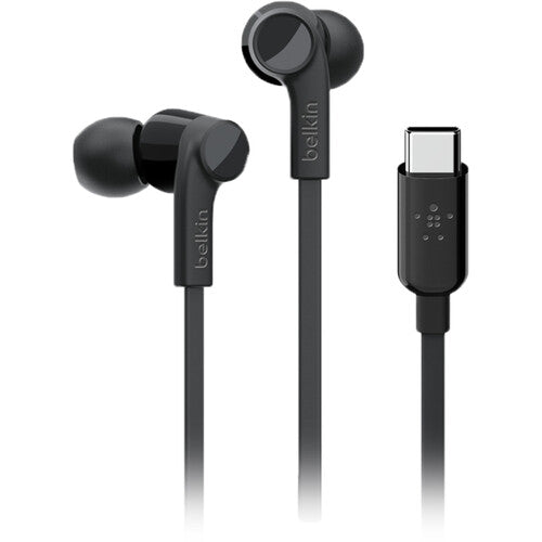 Belkin RockStar In-Ear Headphones with USB Type-C Connector (White)
