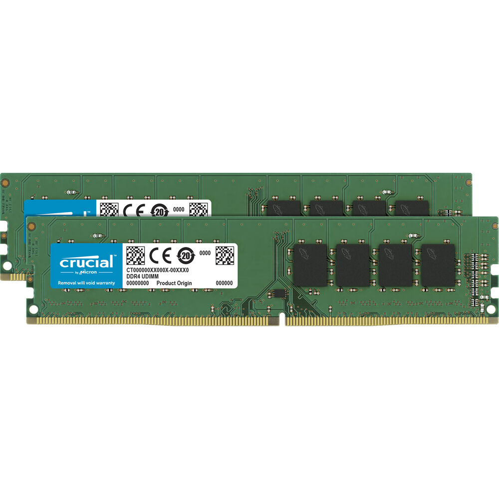 Crucial 8GB Desktop DDR4 3200 MHz UDIMM Memory Module (1 x 8GB)