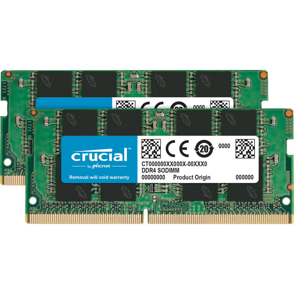 Crucial 8GB Laptop DDR4 3200 MHz SODIMM Memory Module (1 x 8GB)