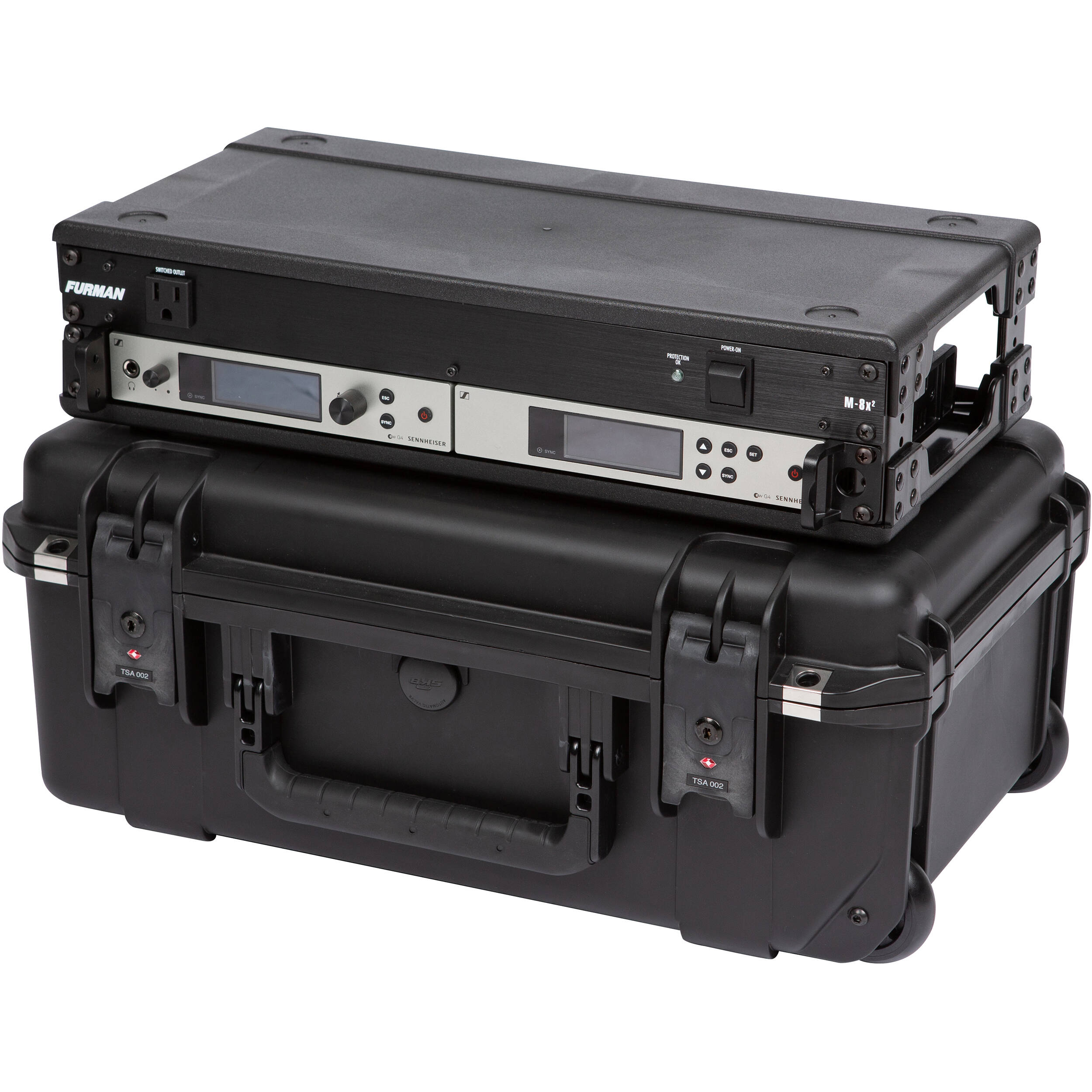SKB iSeries Injection-Molded 9" Fly Rack (2 RU)