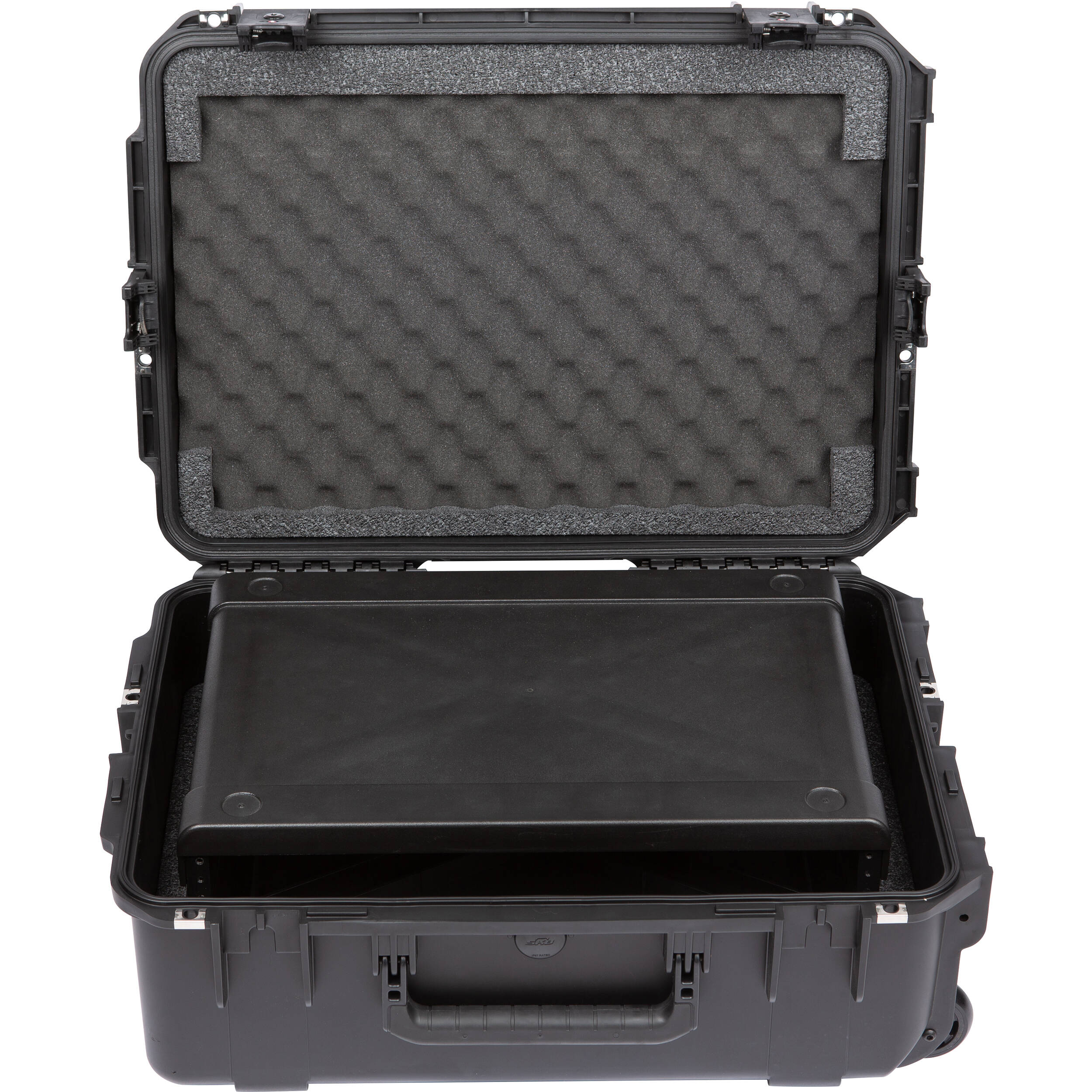 SKB iSeries Injection-Molded 13" Fly Rack with Wheels (2 RU)