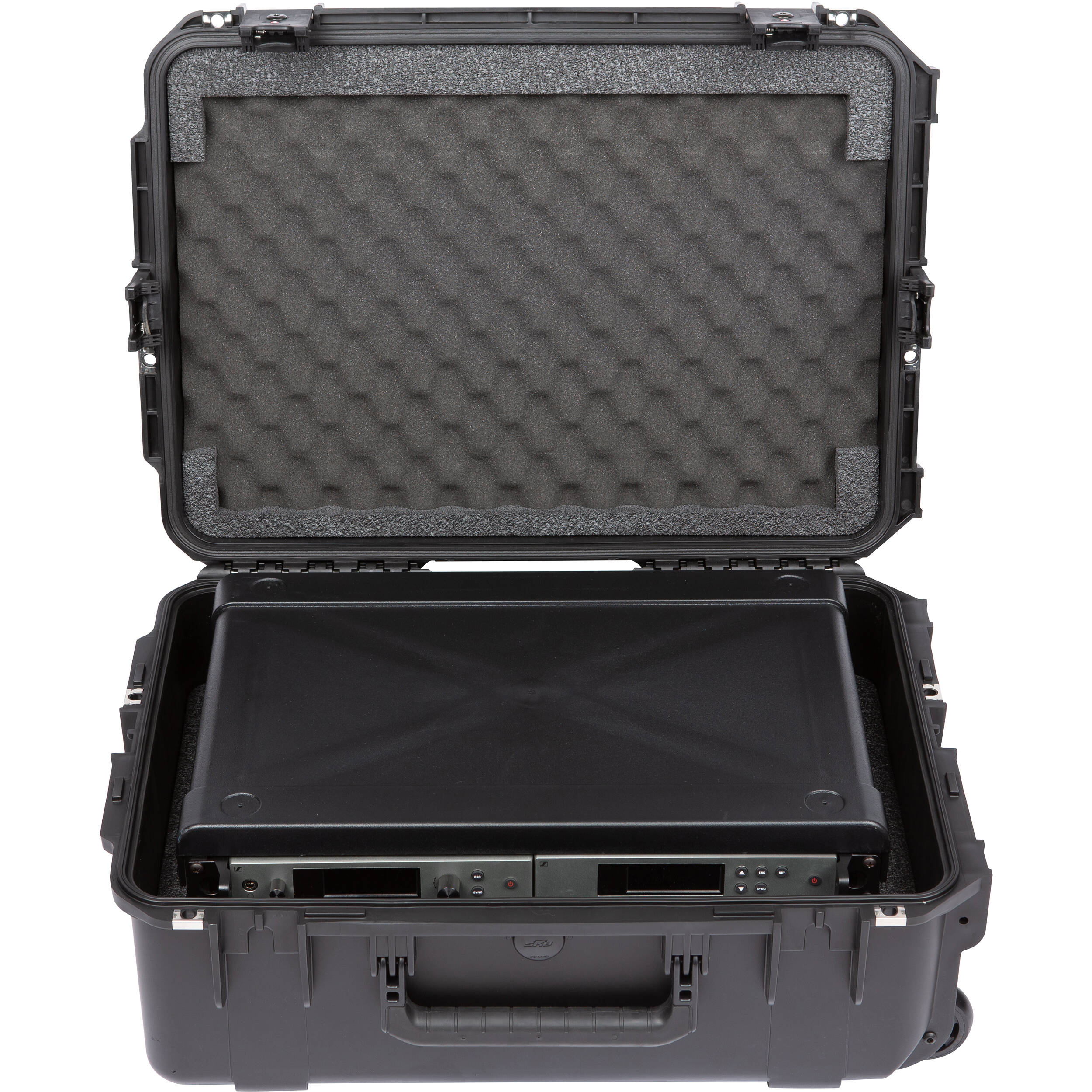 SKB iSeries Injection-Molded 13" Fly Rack with Wheels (2 RU)