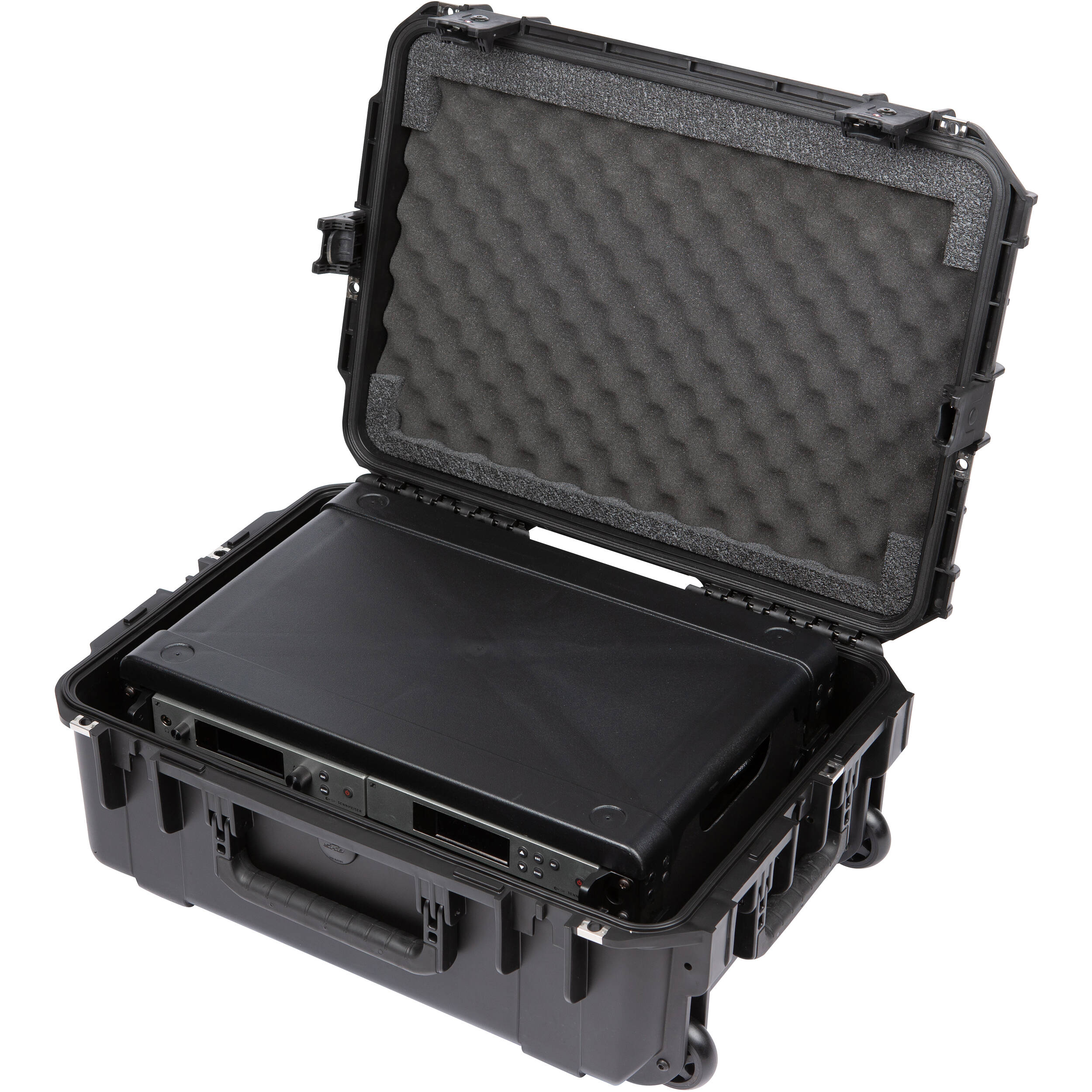 SKB iSeries Injection-Molded 13" Fly Rack with Wheels (2 RU)