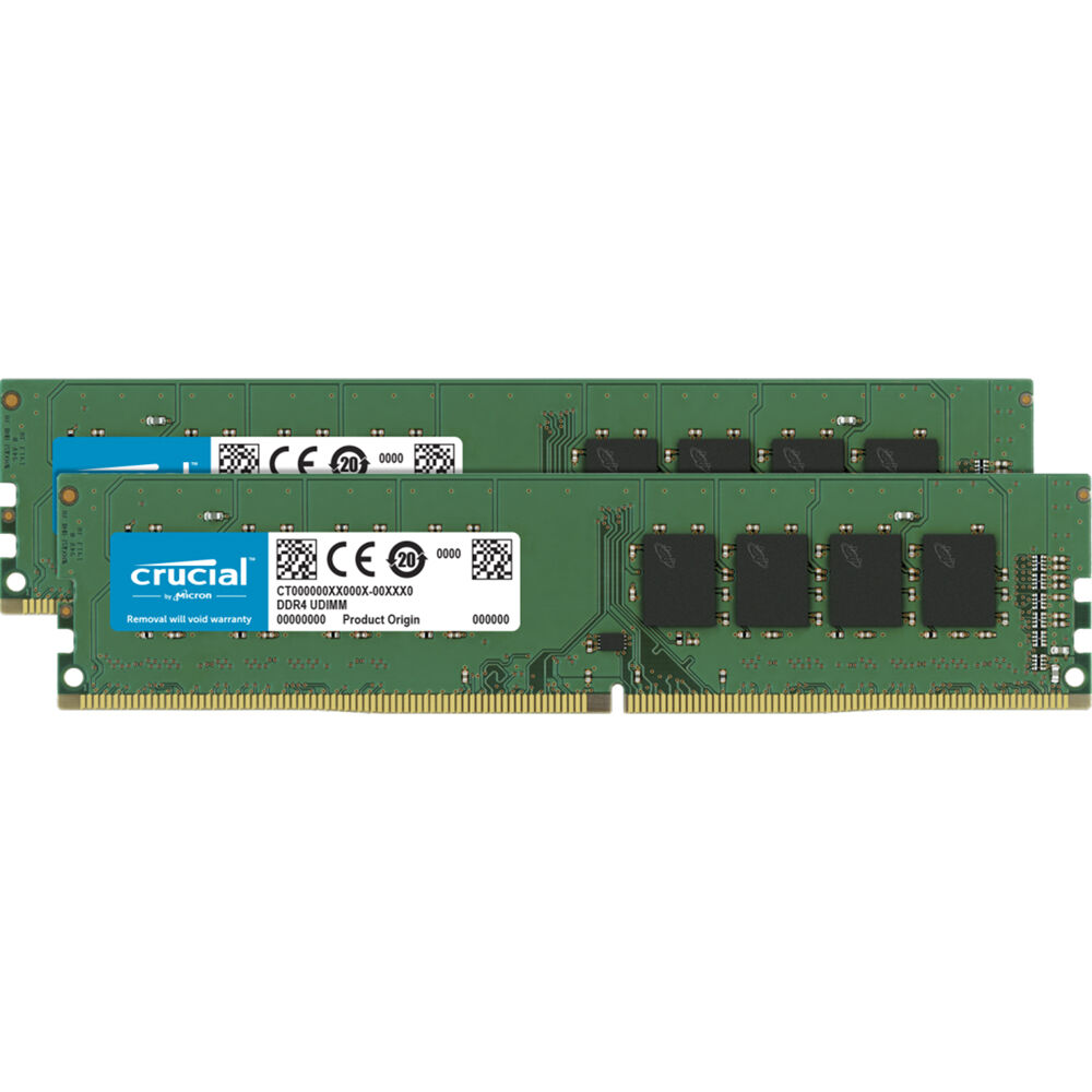 Crucial 8GB Desktop DDR4 3200 MHz UDIMM Memory Module (1 x 8GB)