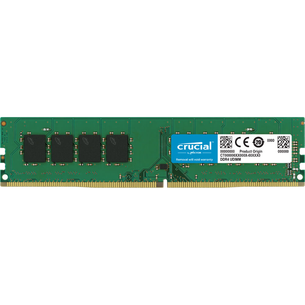 Crucial 8GB Desktop DDR4 3200 MHz UDIMM Memory Module (1 x 8GB)