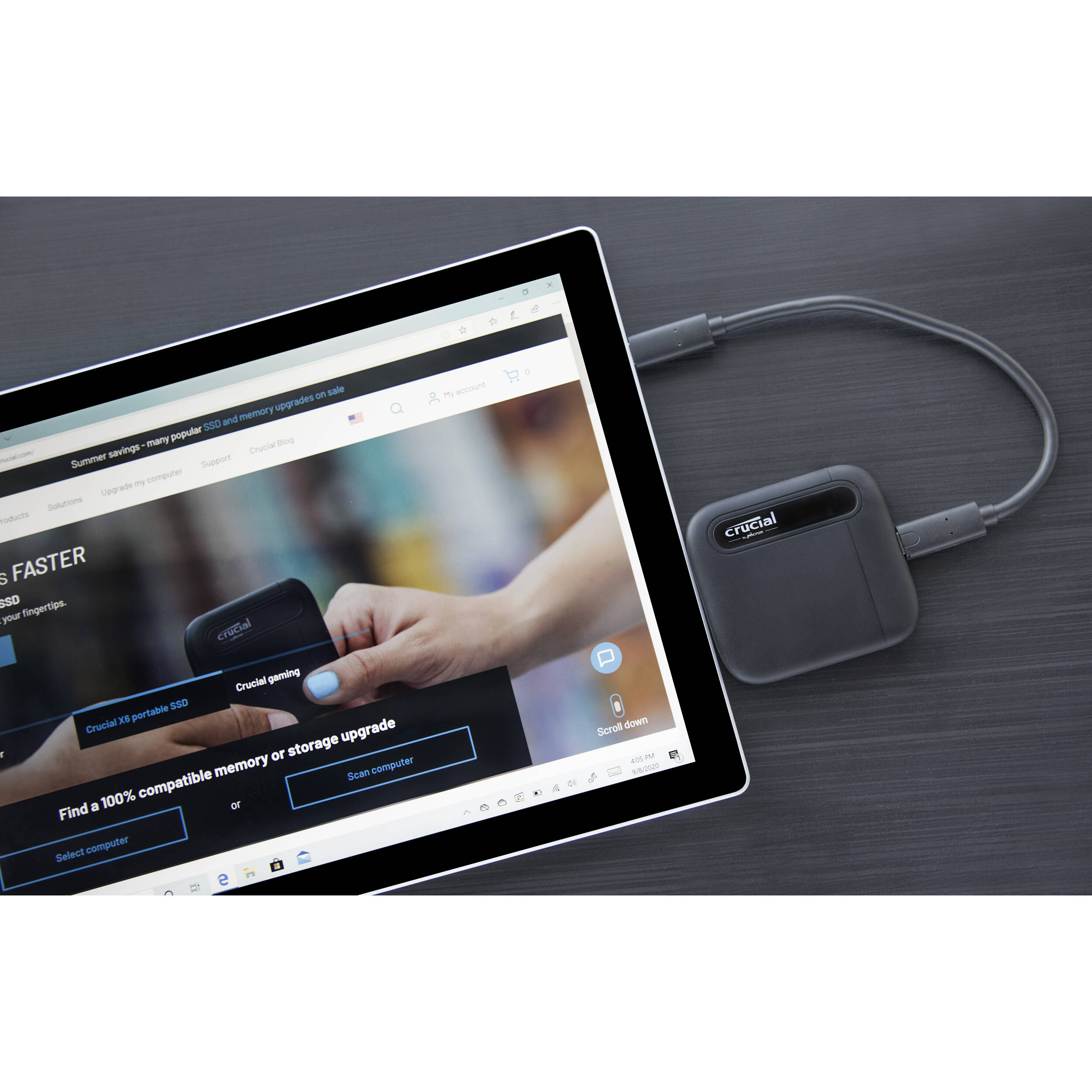 Crucial 4TB X6 Portable SSD
