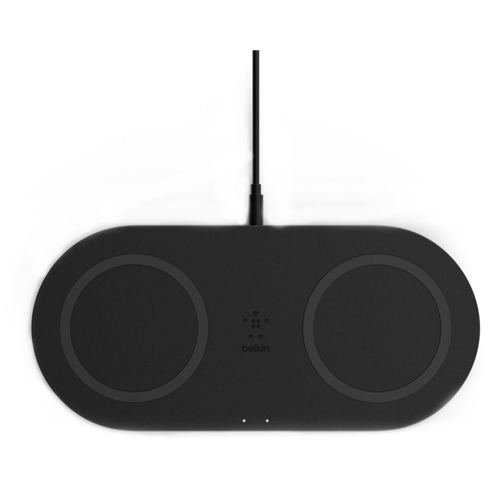 Belkin BOOST CHARGE Dual 10W Wireless Charging Pad (Black)