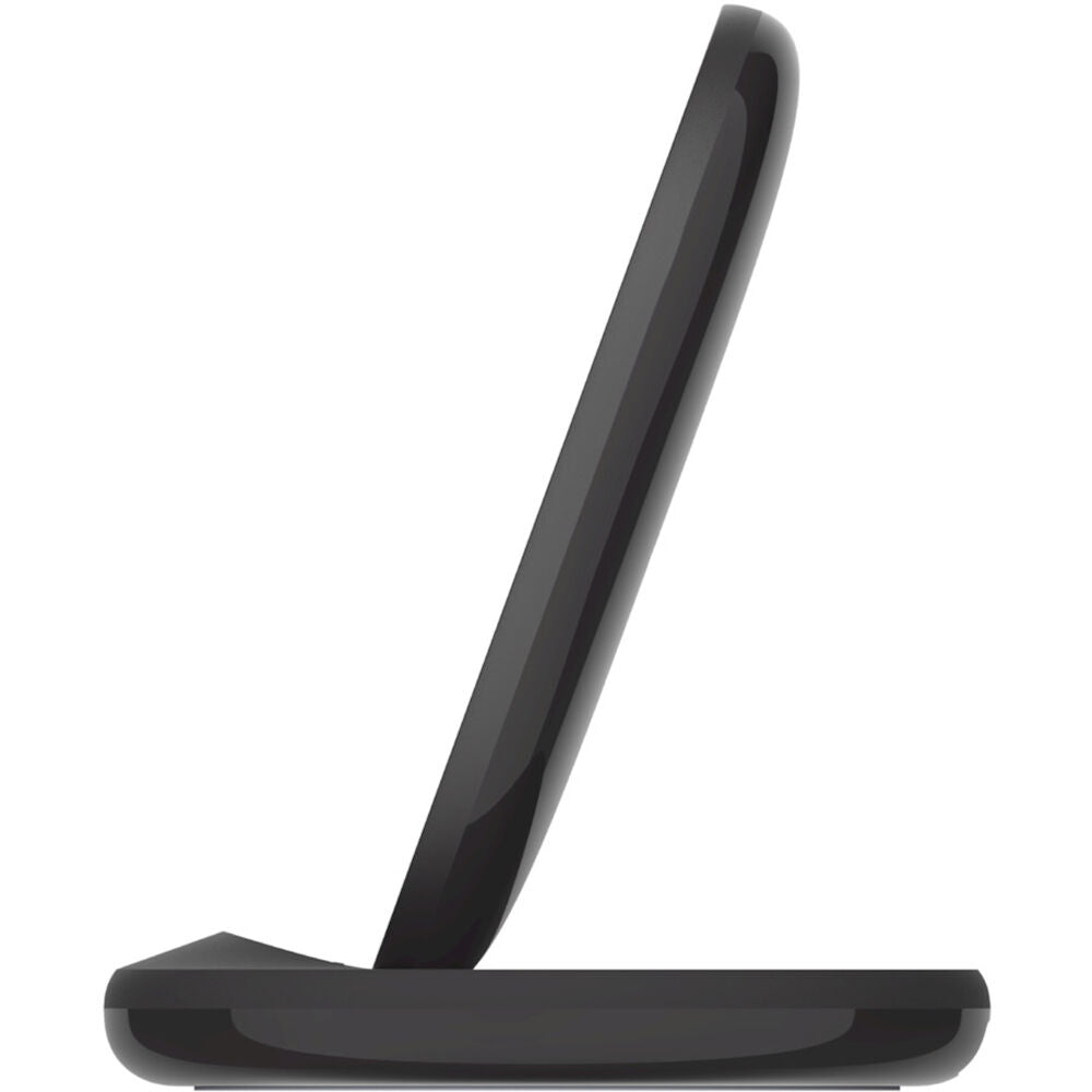 Belkin BOOST CHARGE 15W Wireless Charging Stand with 24W QC 3.0 Charger (Black)