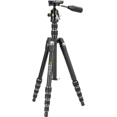 Vanguard VEO 3T 235ABP Aluminum 4-in-1 Travel Tripod with VEO 2 BP-50T Ball/Pan Head and Bluetooth Remote