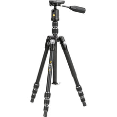 Vanguard VEO 3T 204ABP Aluminum 4-in-1 Travel Tripod with VEO 2 BP-45T Ball/Pan Head and Bluetooth Remote