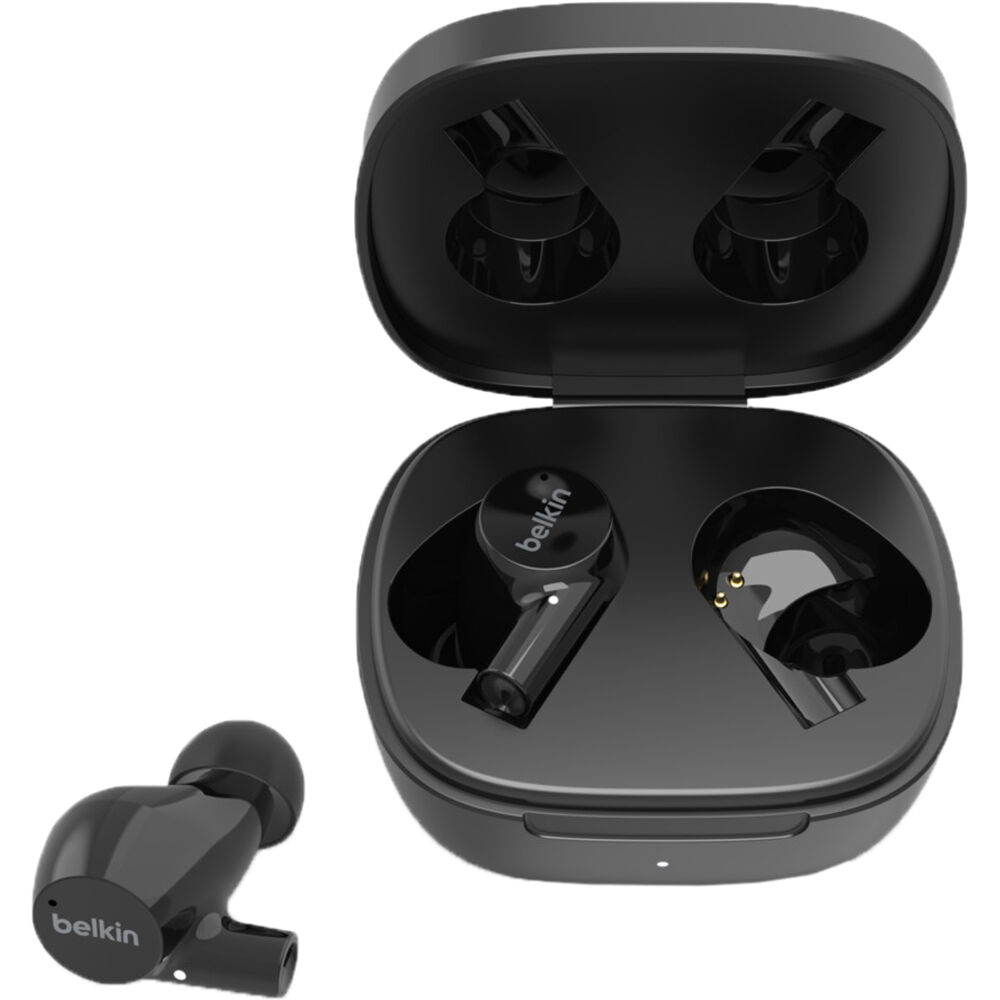 Belkin SOUNDFORM Rise True Wireless In-Ear Headphones (Black)