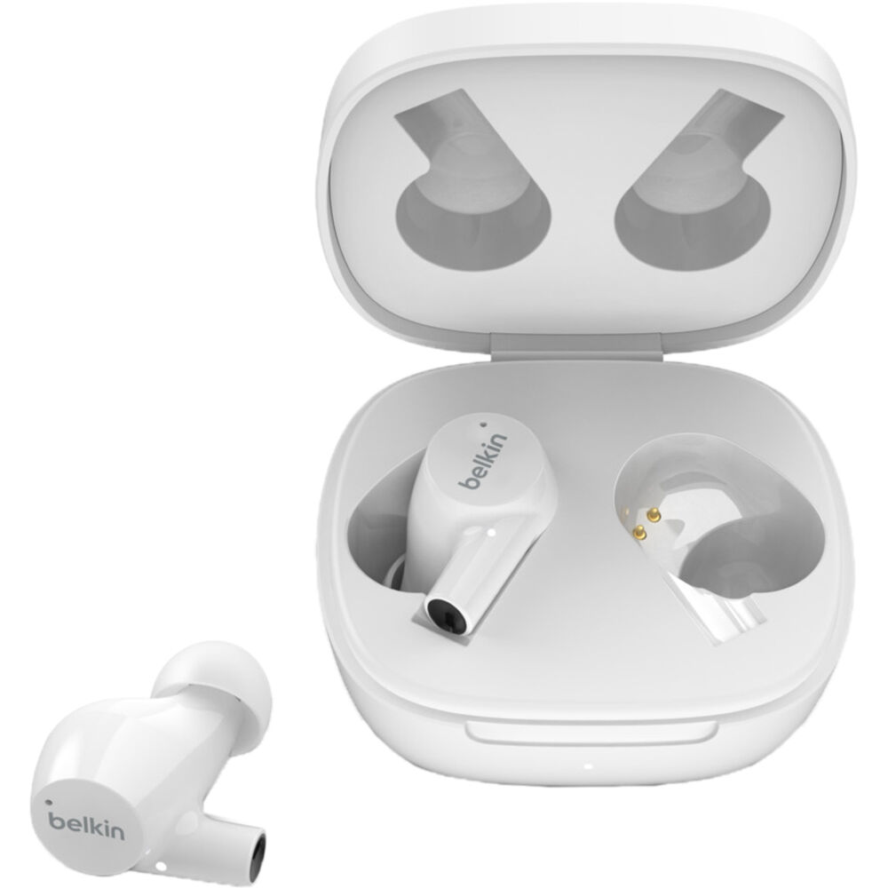 Belkin SOUNDFORM Rise True Wireless In-Ear Headphones (White)