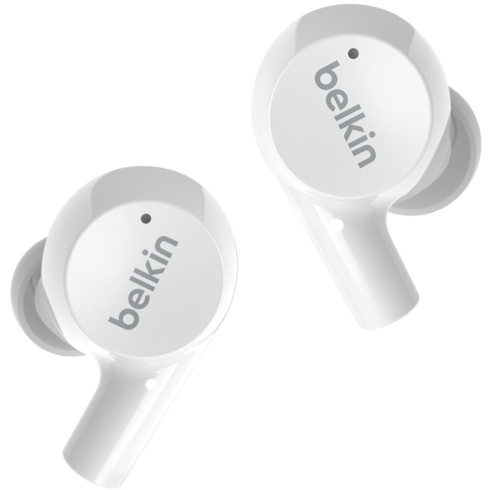 Belkin SOUNDFORM Rise True Wireless In-Ear Headphones (White)