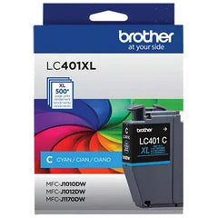Brother Genuine LC401 High Yield Cyan Ink Cartridge