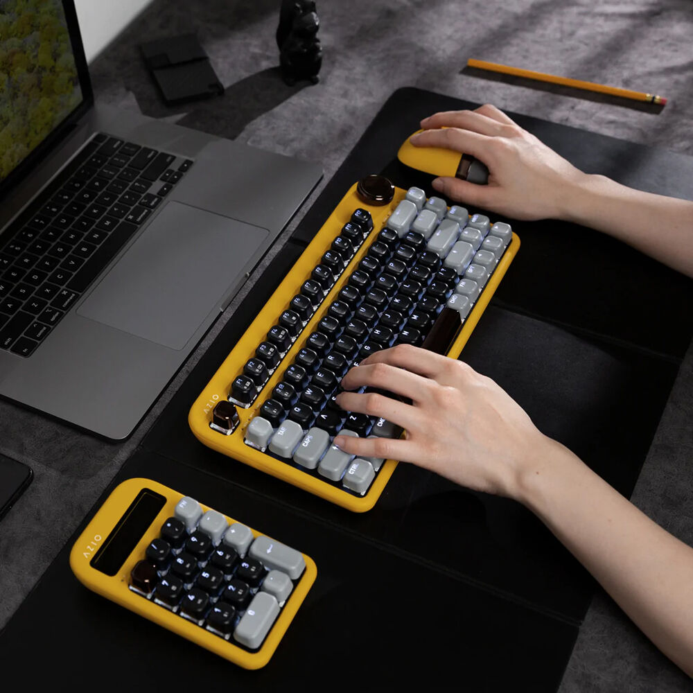 AZIO IZO Wireless Keyboard Series 2 (Golden Iris)
