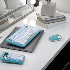 AZIO IZO Wireless Mouse (Mint Daisy)