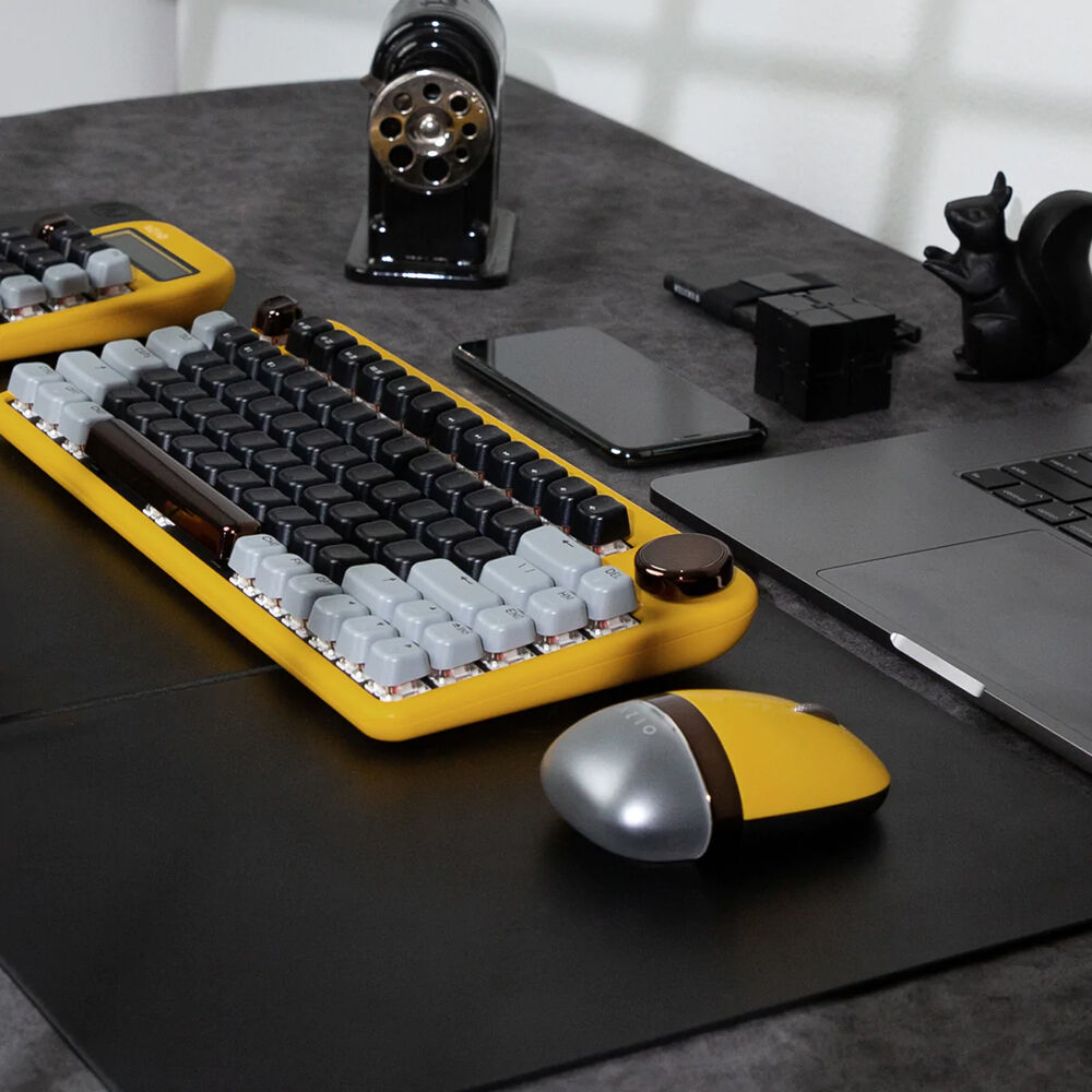 AZIO IZO Wireless Mouse (Golden Iris)