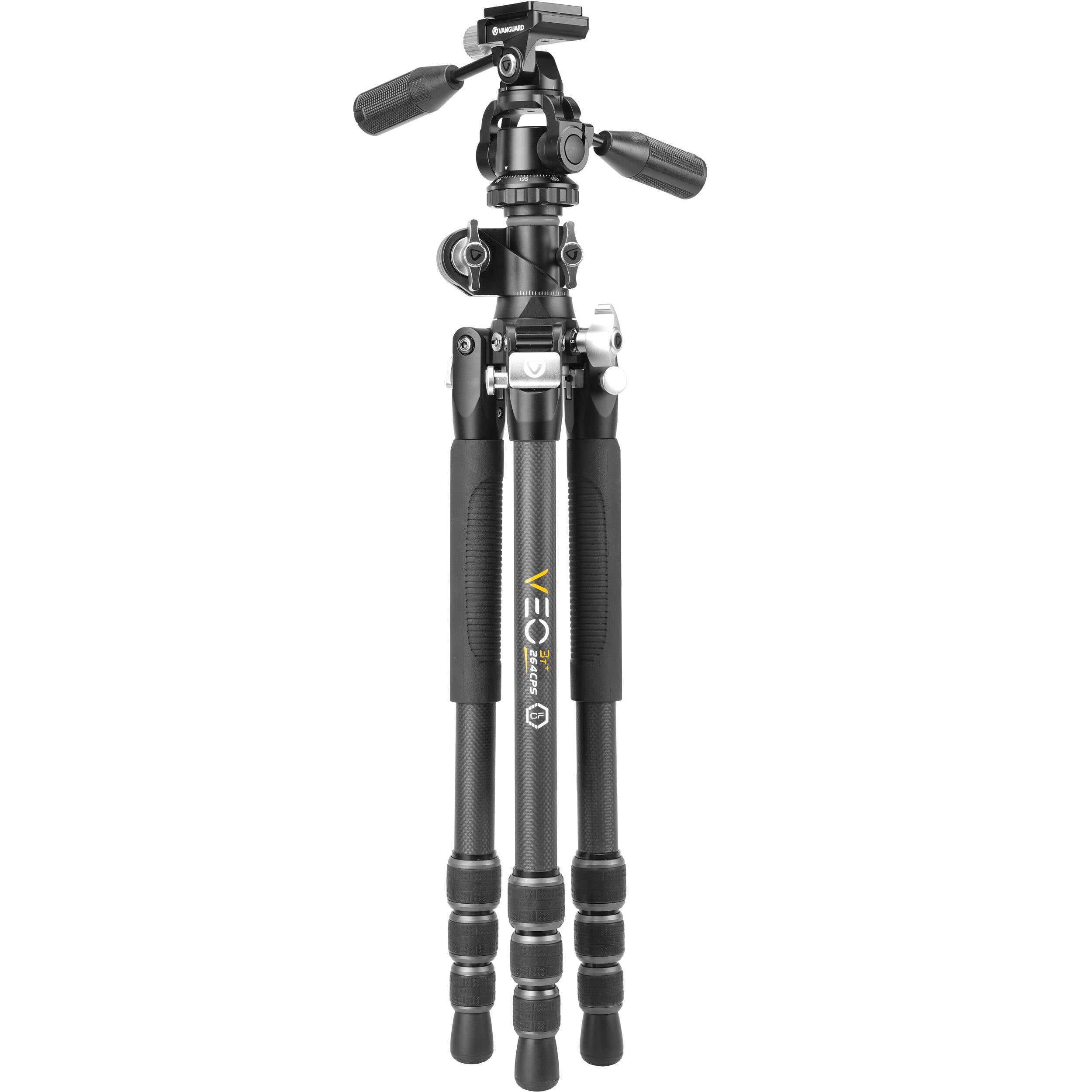 Vanguard VEO3T+264CPS Travel Tripod with VEO PH-38S Pan Head & Monopod (Carbon Fiber)