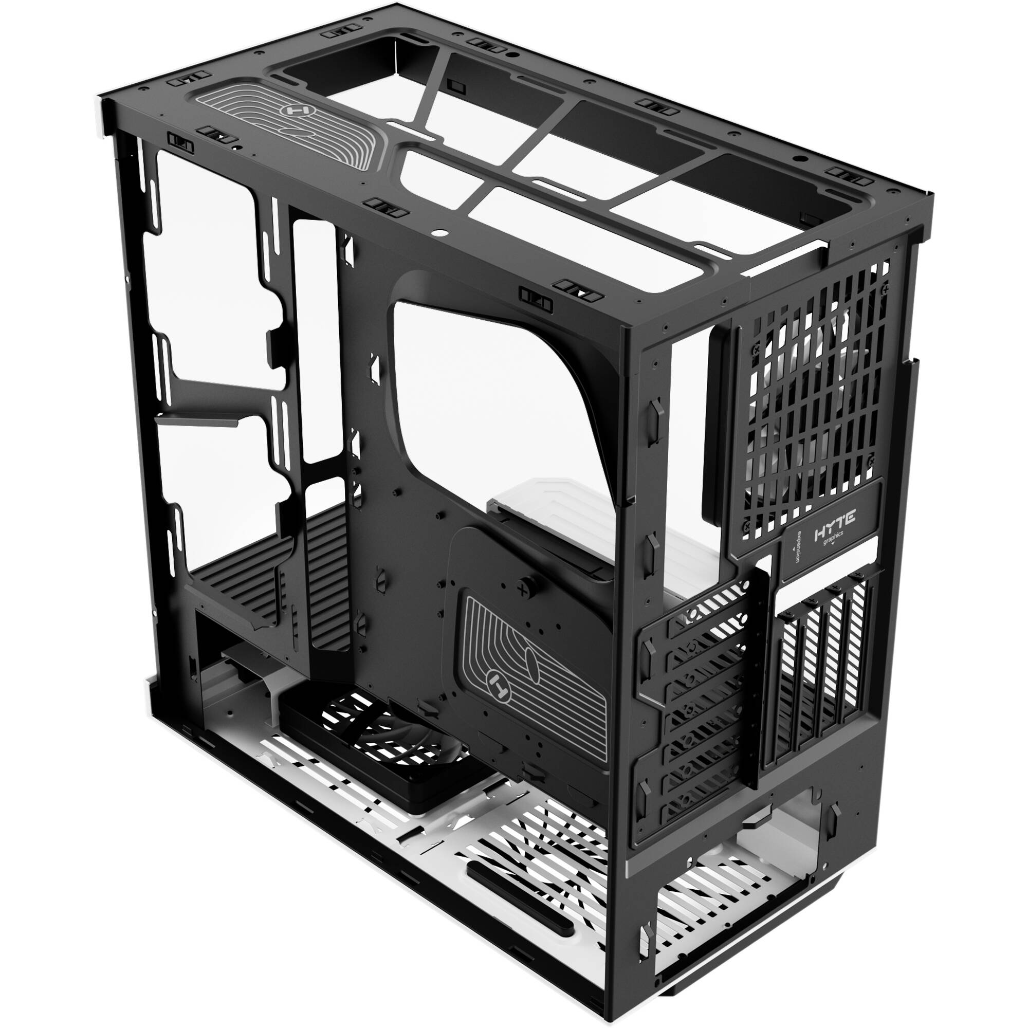 HYTE Y40 Mid-Tower Computer Case (White / Black)