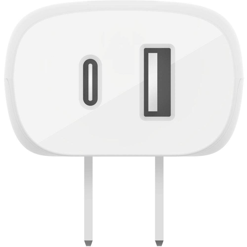 Belkin Dual Wall Charger with Lightning Cable (White)