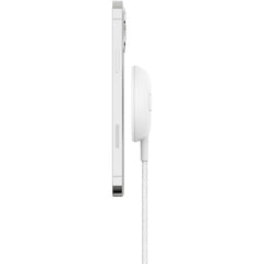 Belkin BoostCharge Portable Wireless Charger Pad with Official MagSafe Charging (White)