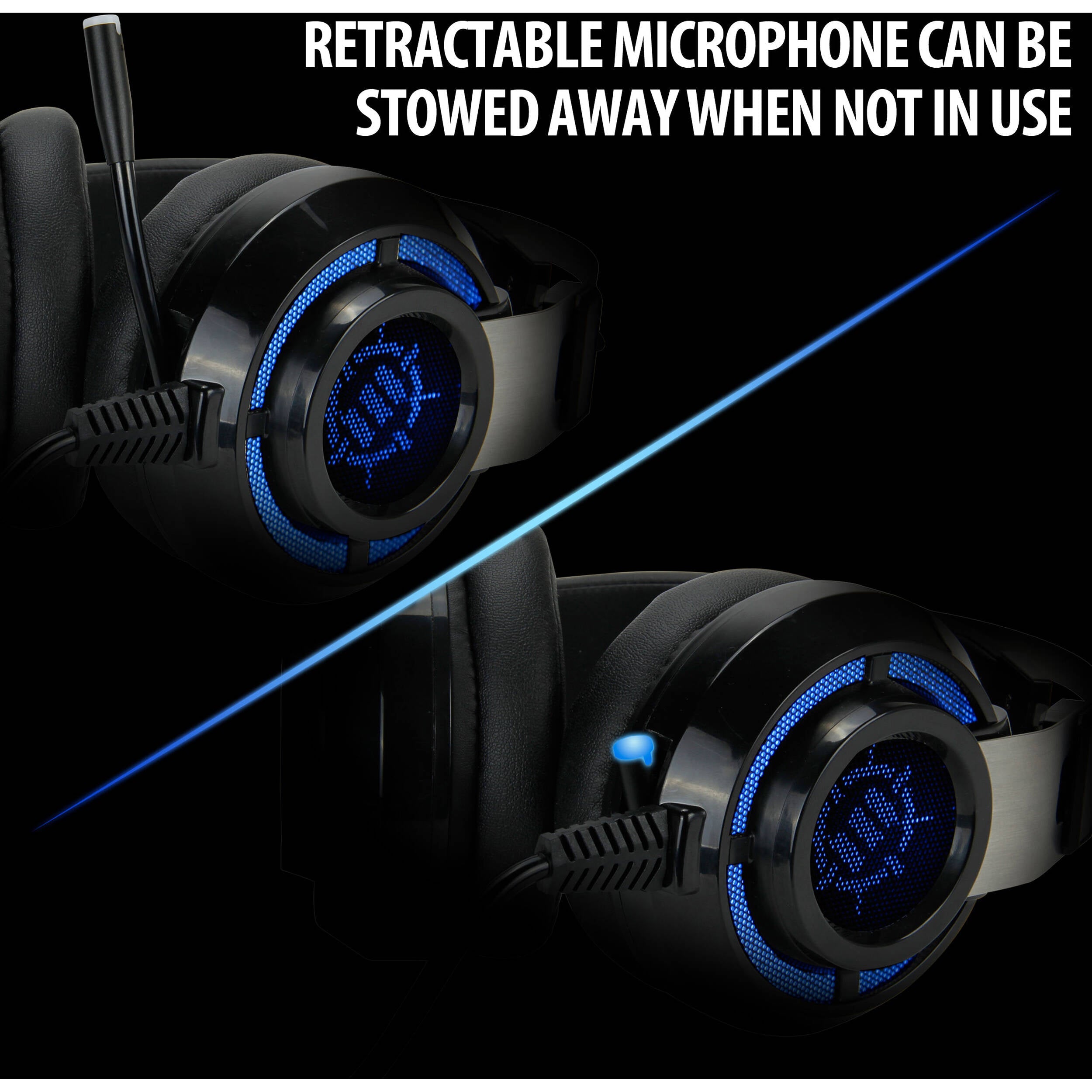 Enhance Scoria Virtual 7.1 Vibration Gaming Headset