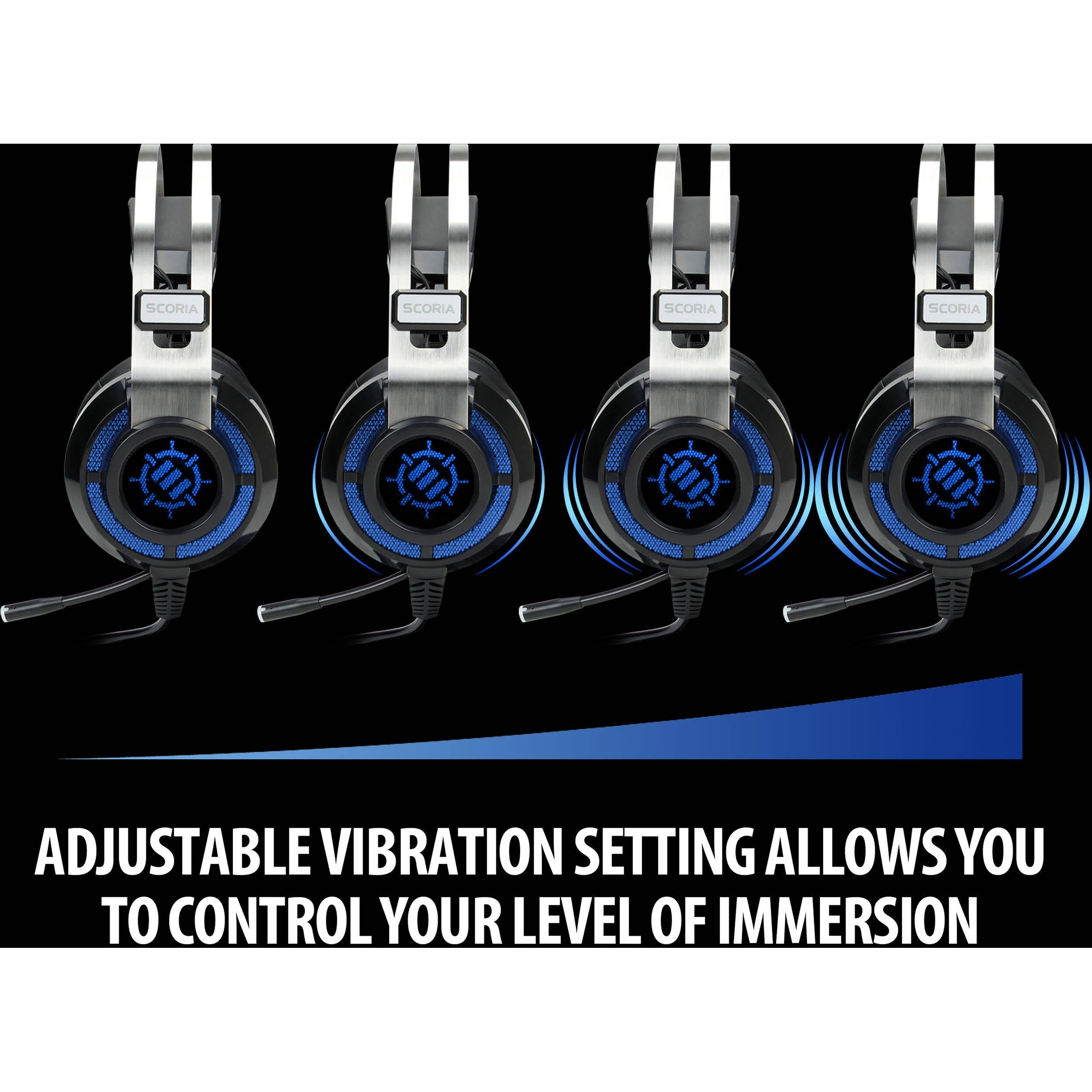 Enhance Scoria Virtual 7.1 Vibration Gaming Headset