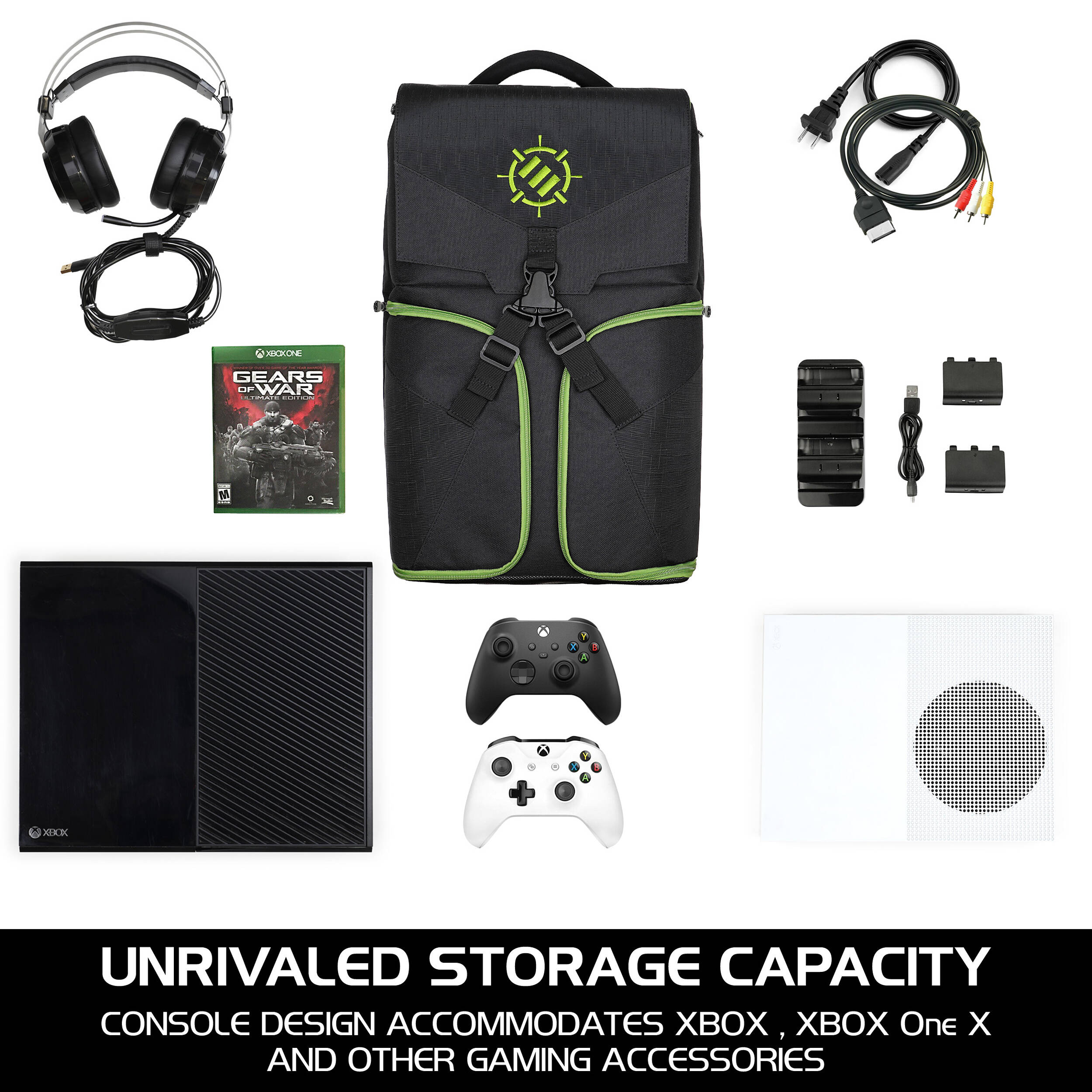 Enhance Gaming Backpack (Green)