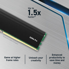 Crucial 32GB 3200 MHz DDR4 Pro RAM Kit (2 x 16GB)