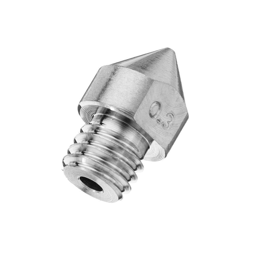 0.3mm/0.4mm/0.6mm/0.8mm/1.0mm/1.2mm/1.5mm TC4 Titanium Alloy M6 Thread Nozzle For 3D Printer