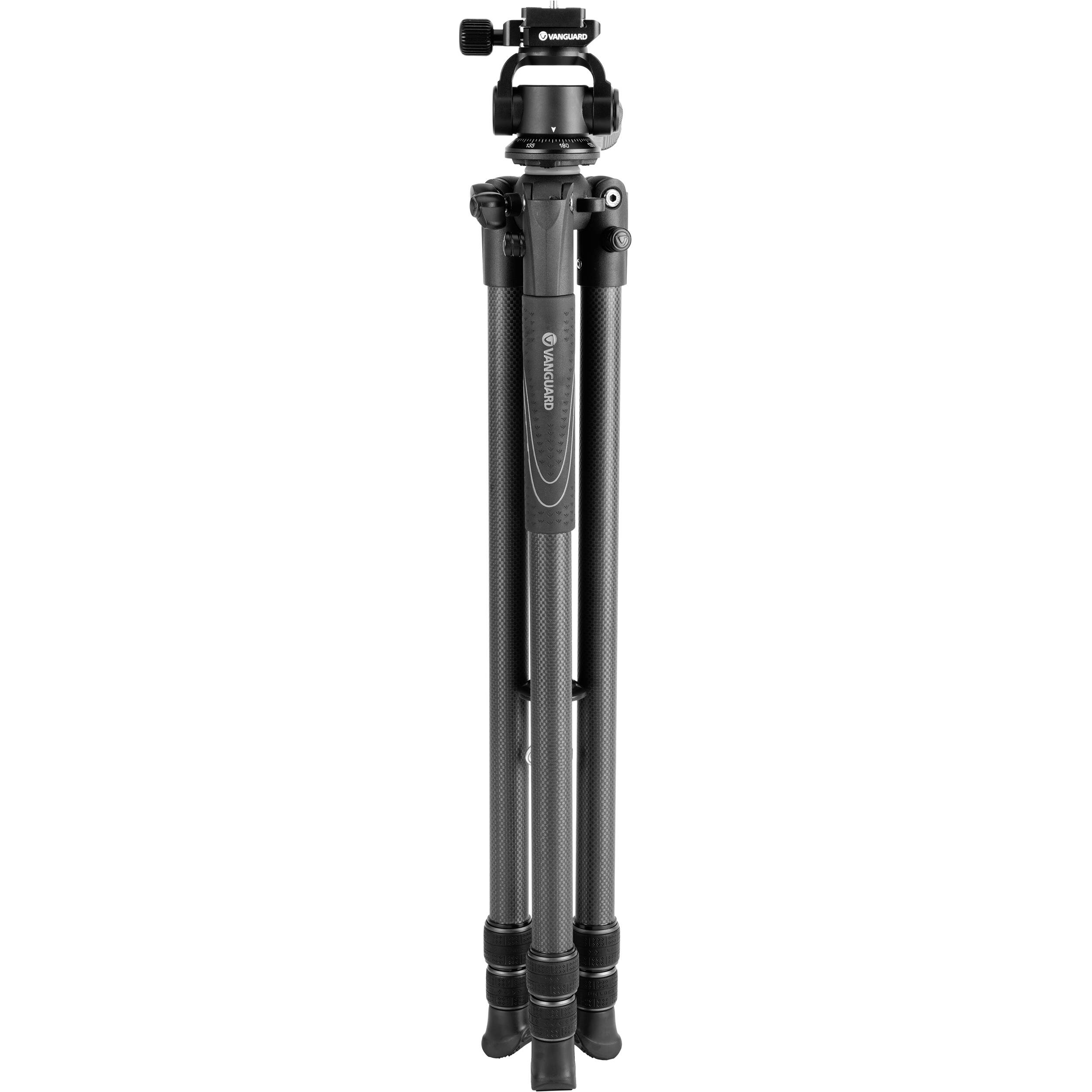 Vanguard VEO 2 Pro 263 Carbon Fiber Tripod with PH-28 Pan Head (63", Black & Gray)