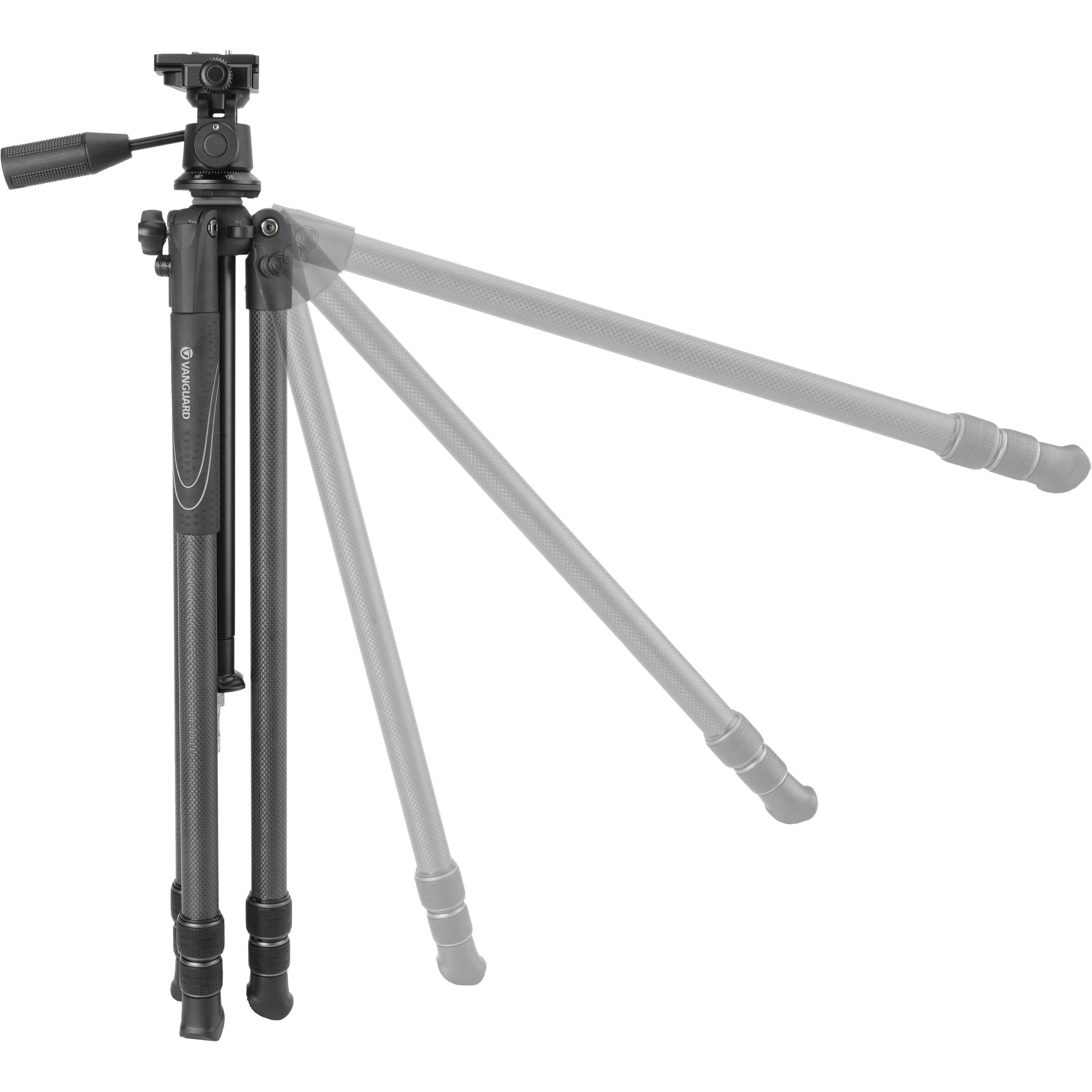 Vanguard VEO 2 Pro 263 Carbon Fiber Tripod with PH-28 Pan Head (63", Black & Gray)