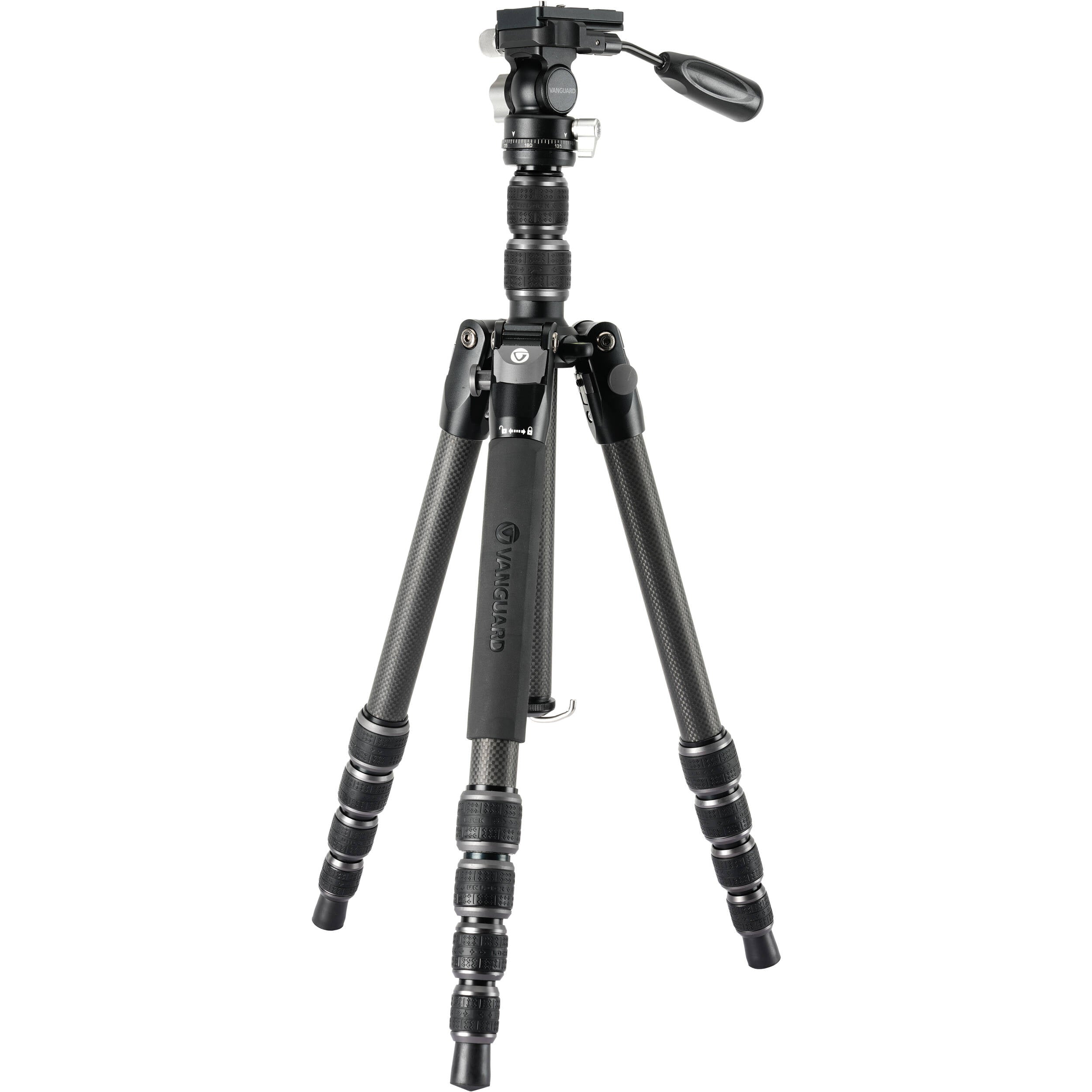 Vanguard VEO 3T 265HCP Carbon Fiber Travel Tripod with PH-20 Pan Head and Monopod