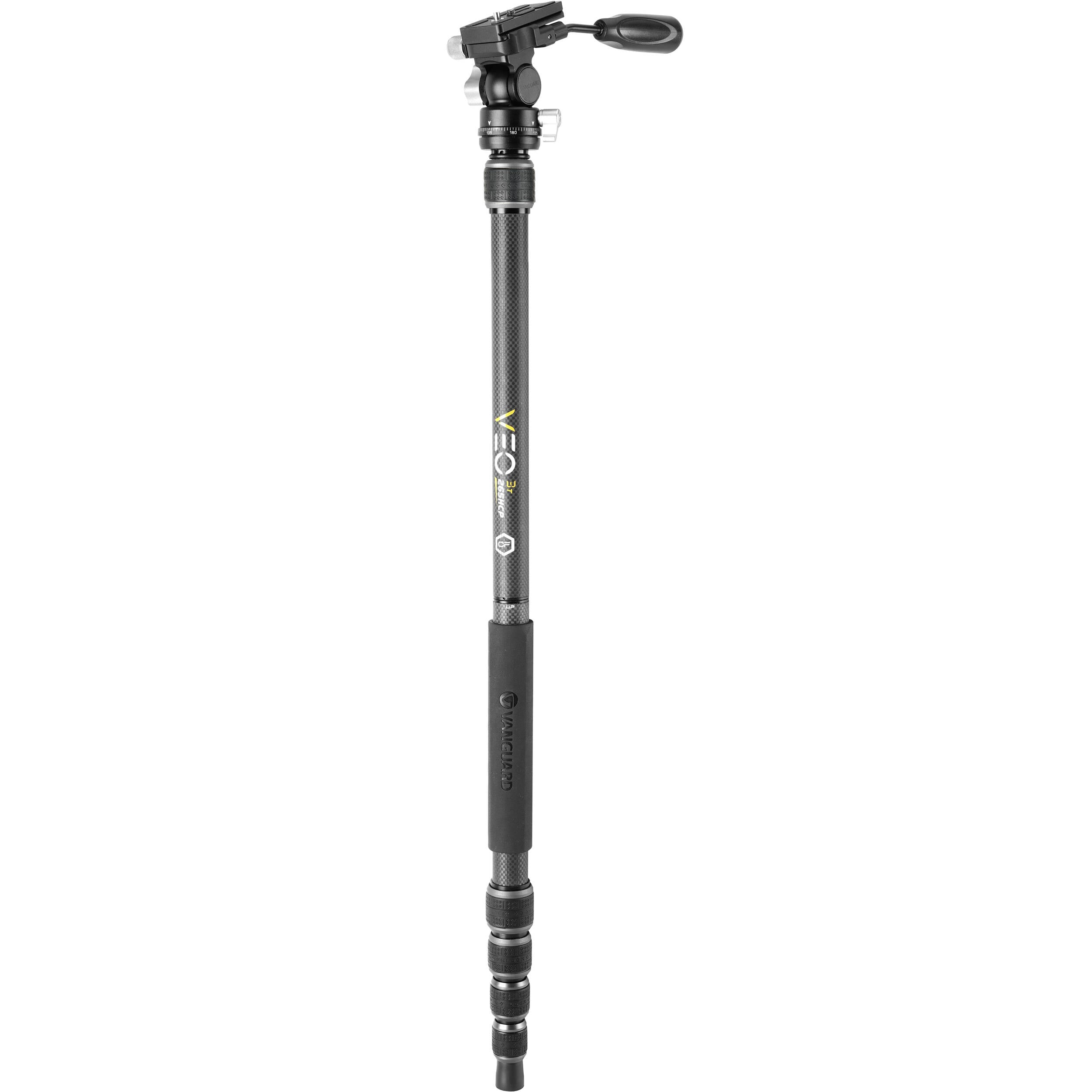 Vanguard VEO 3T 265HCP Carbon Fiber Travel Tripod with PH-20 Pan Head and Monopod