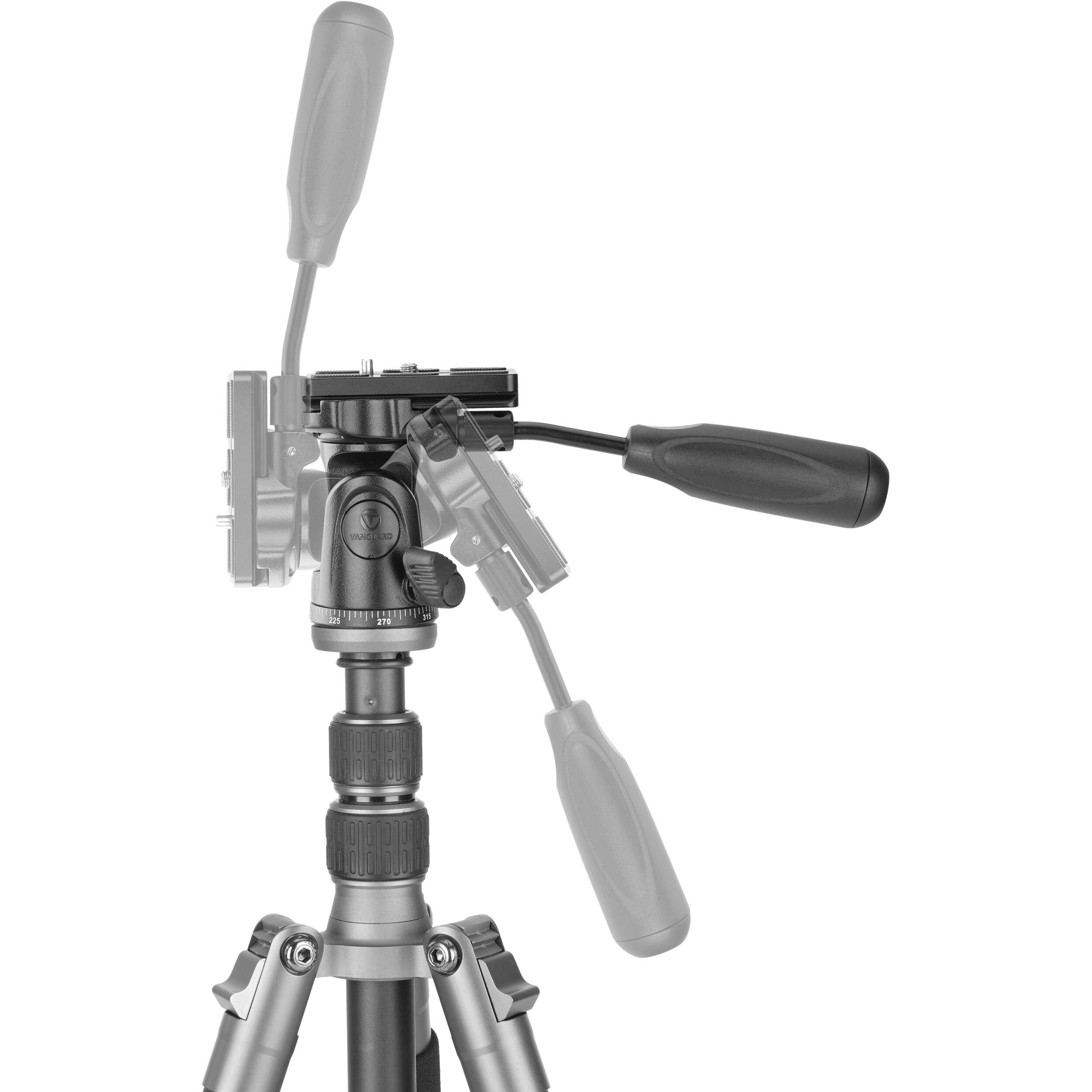 Vanguard VEO 3GO 235AP Aluminum Tripod with PH-25 Pan Head & QS-71P QR Plate