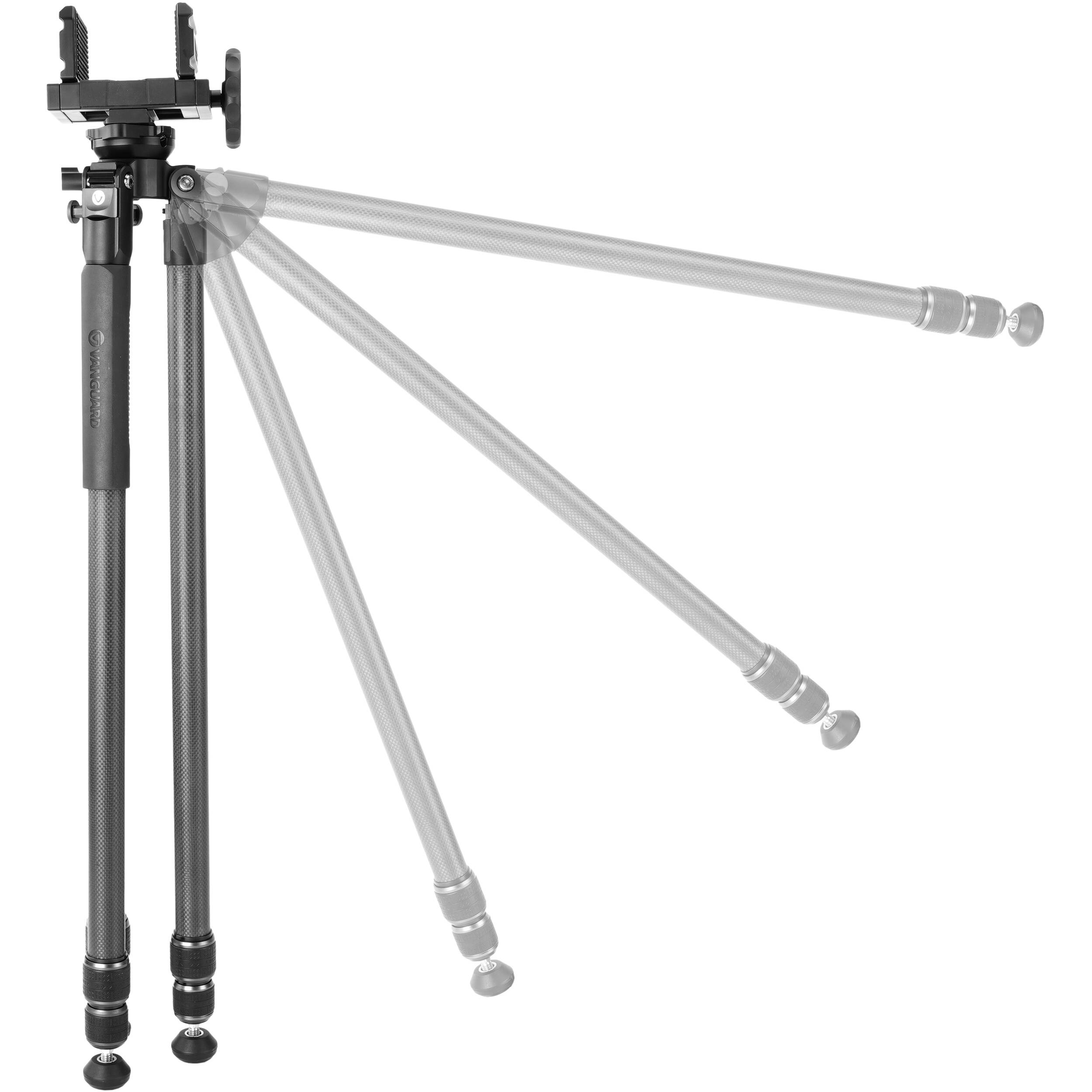 Vanguard Endeavor L 303CGM Carbon Fiber Rifle Tripod with GM-70 Head